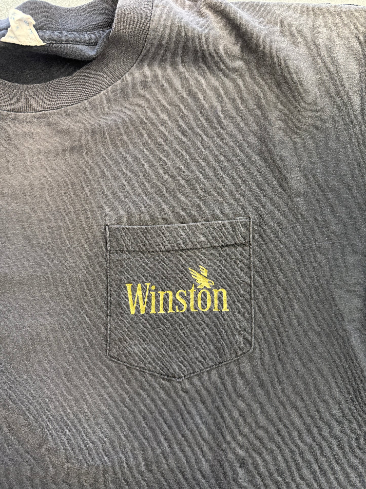 90'S WINSTON EAGLE POCKET MULLET TEE (WINSTON TAG)
