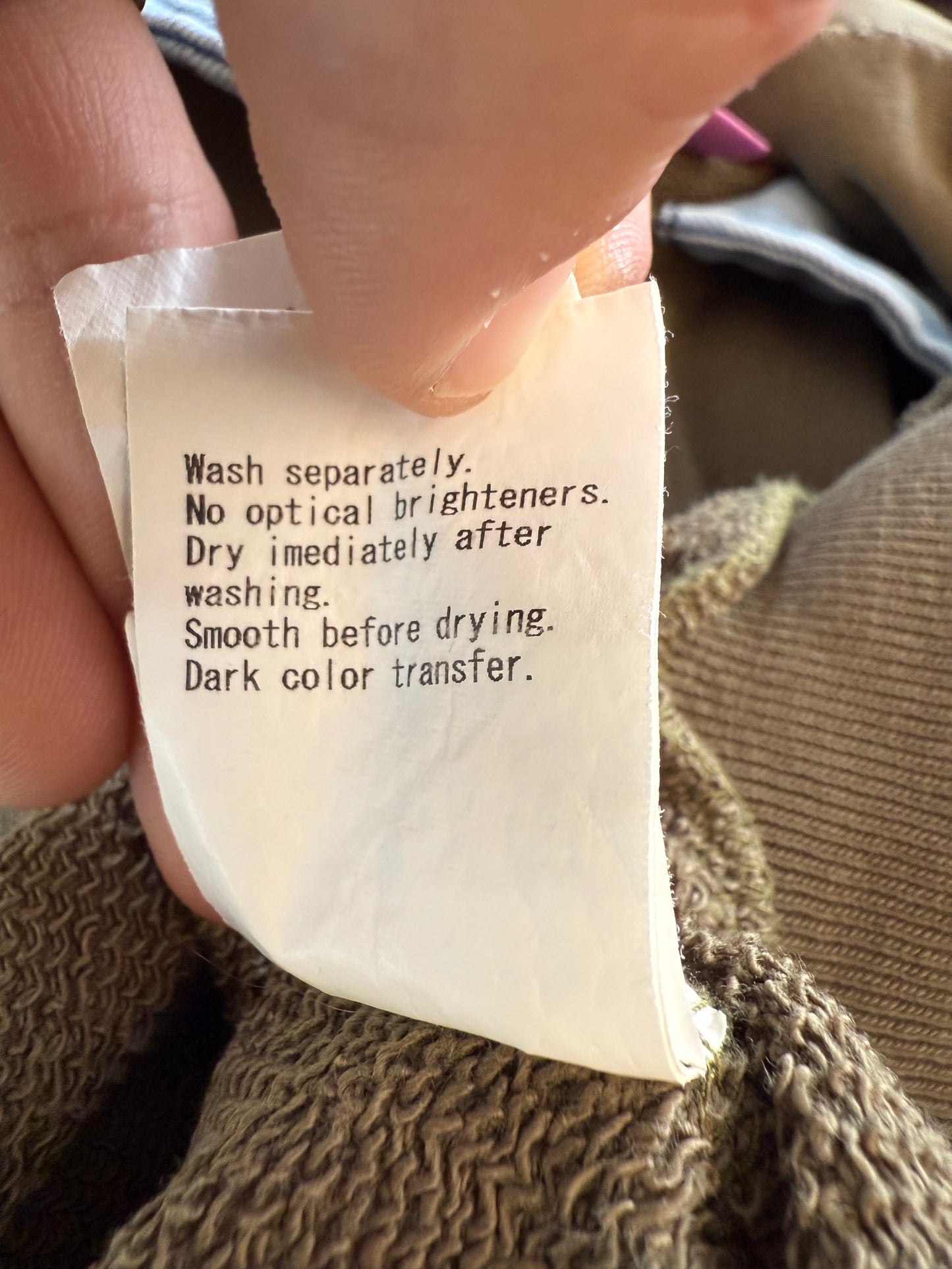 FW22 CACTUS PLANT FLEA MARKET THE GREEN FLASH DENIM COLLARED HALF-ZIP SWEATER