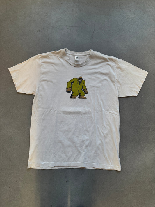 2004 MF DOOM MADVILLIAN STONES THROW CARTOON CHARACTER TEE (STANDARD AMERICAN TAG)