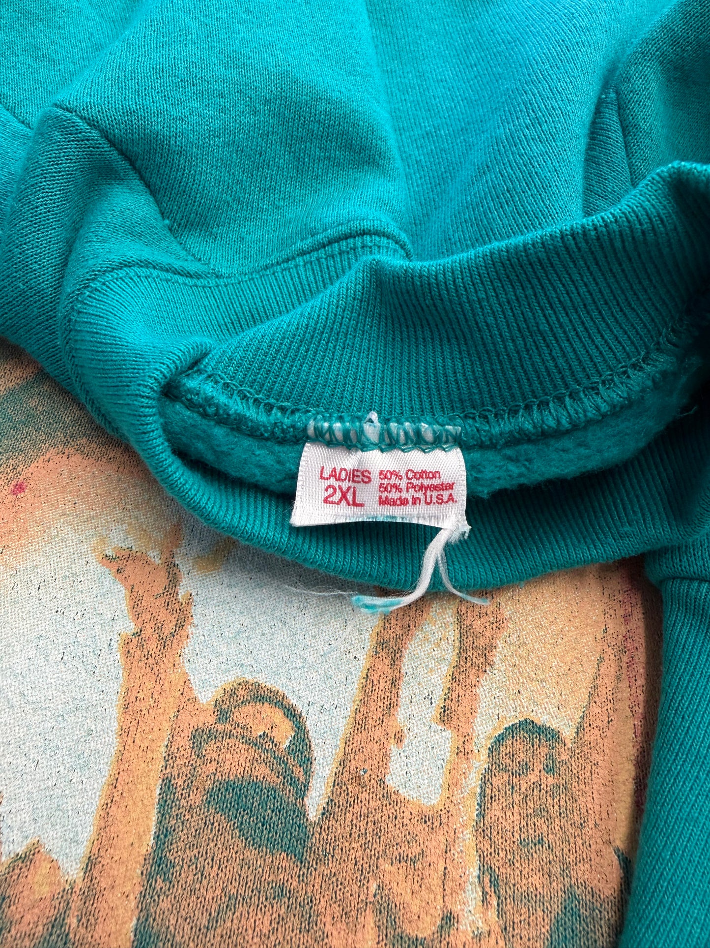 90'S THE POPE JOHN PAUL II WELCOME BOOTLEG RAP STYLE CREWNECK SWEATER (CUT TAG)