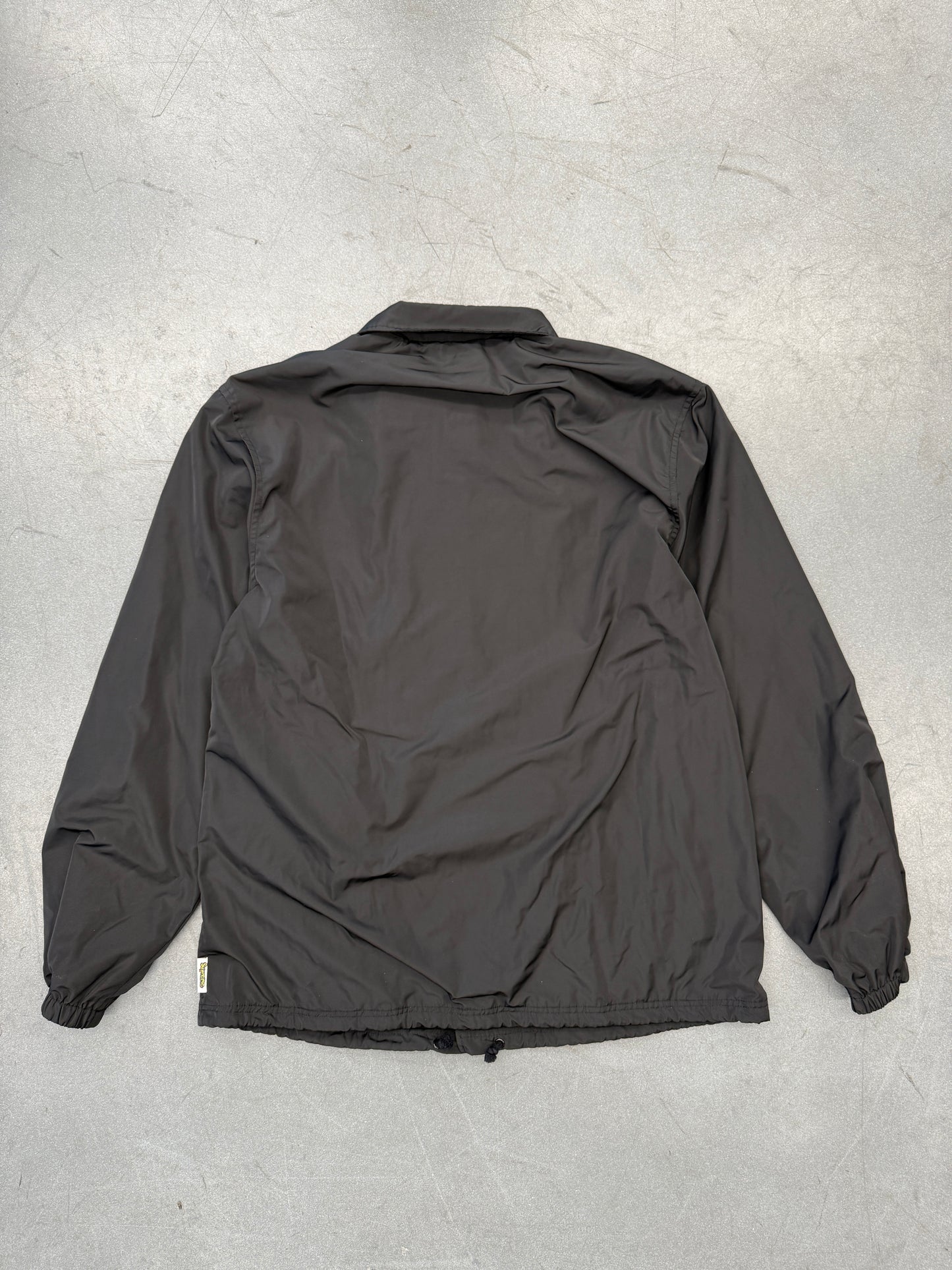 SS18  SUPREME GONZ LOGO COACHES JACKET - BLACK