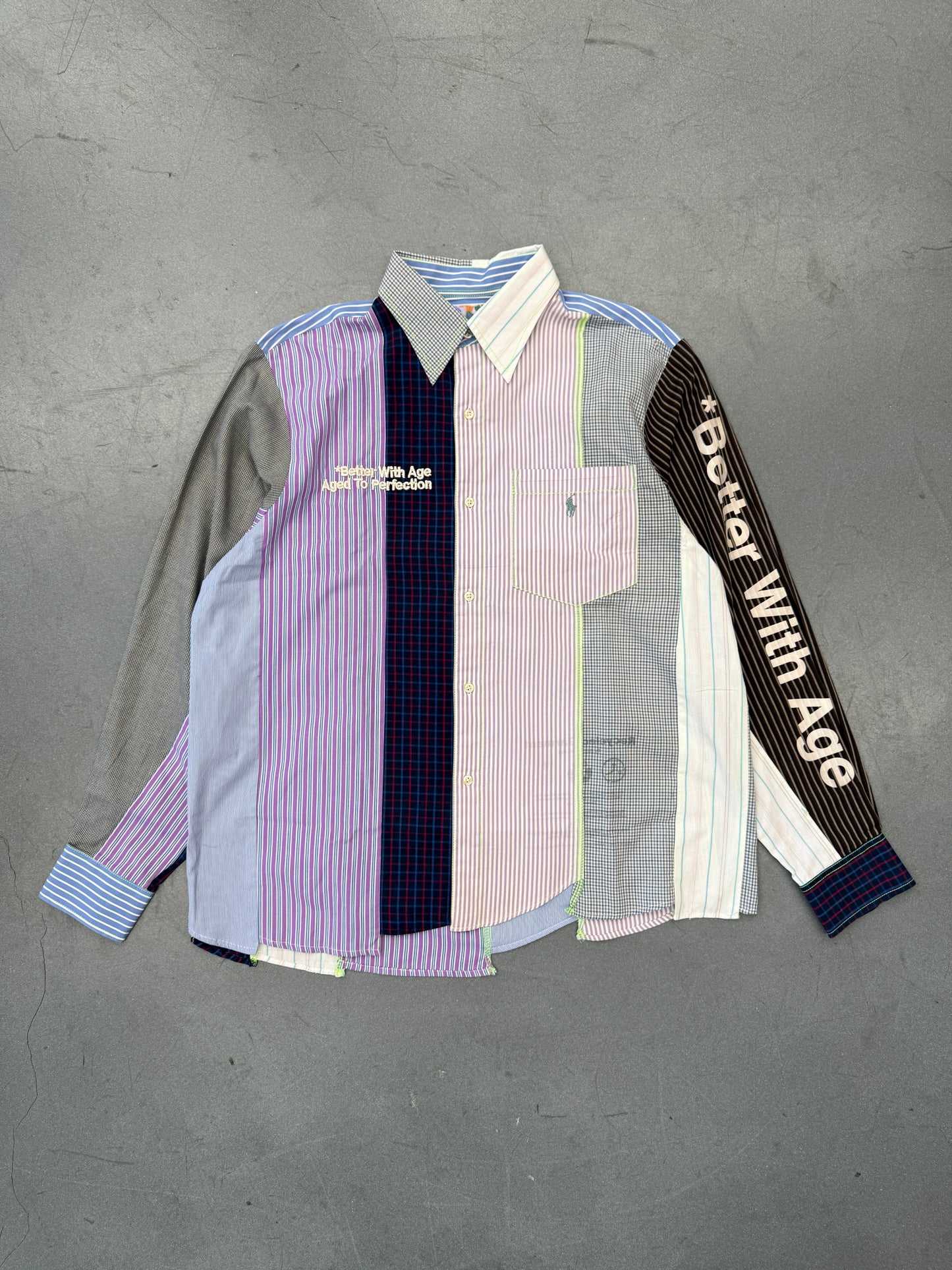 BETTER WITH AGE CANCEL BUTTON-UP SHIRT