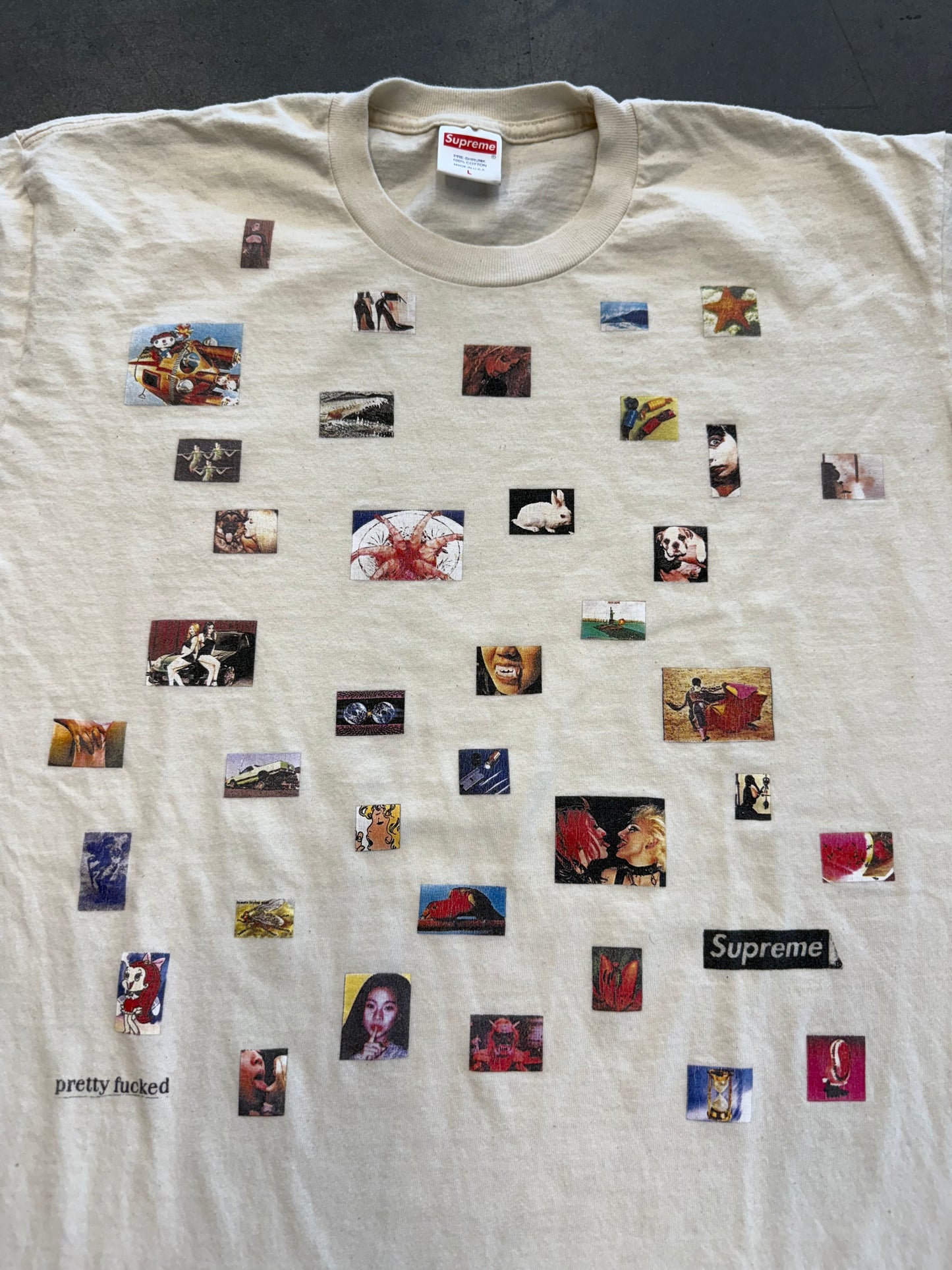 SS22 SUPREME PRETTY FUCKED TEE