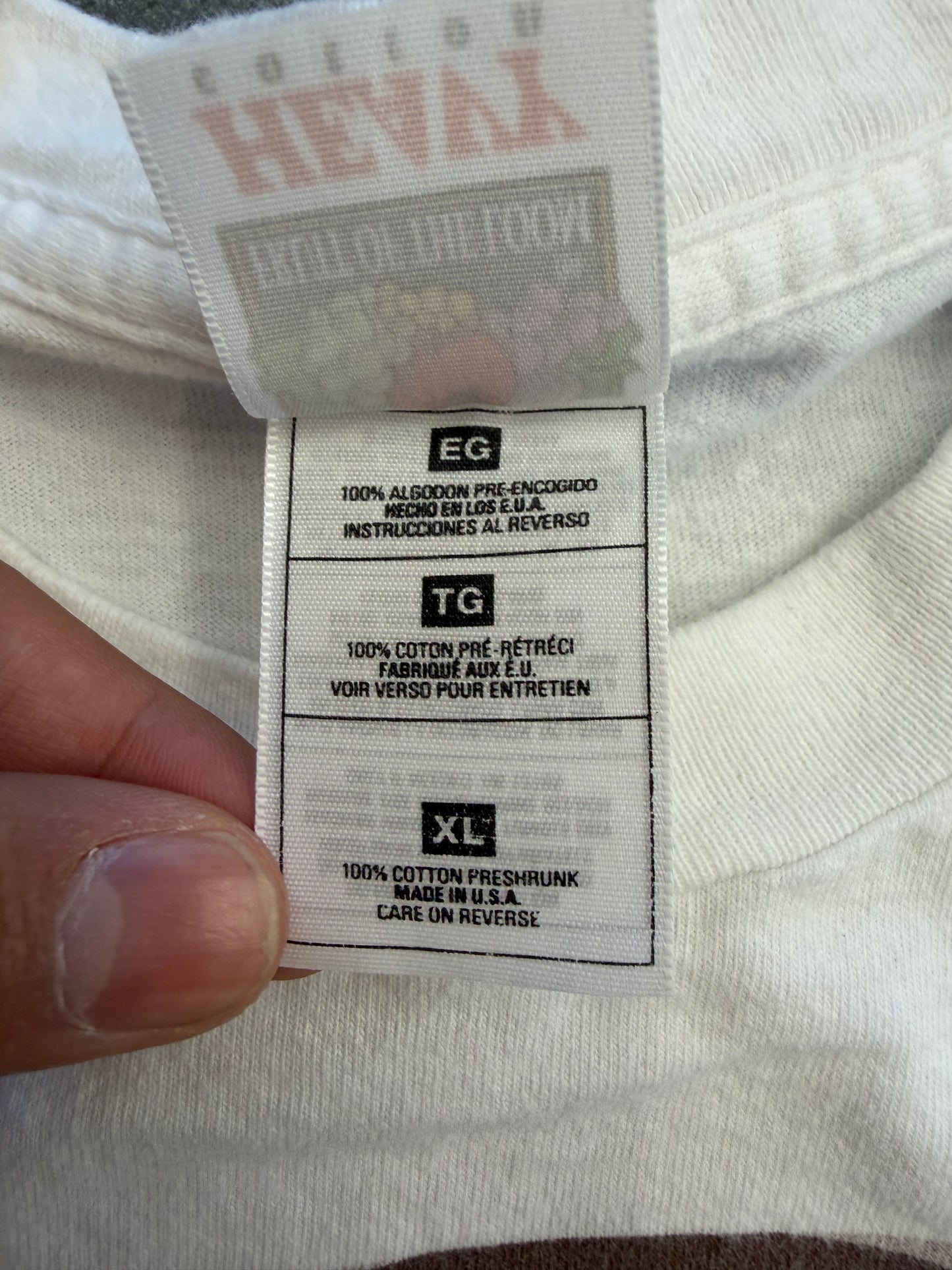 1996 LOCO STUFF IMPORTED FROM MEXICO DOG EAT DOG TEE (FOTL HEAVY TAG)
