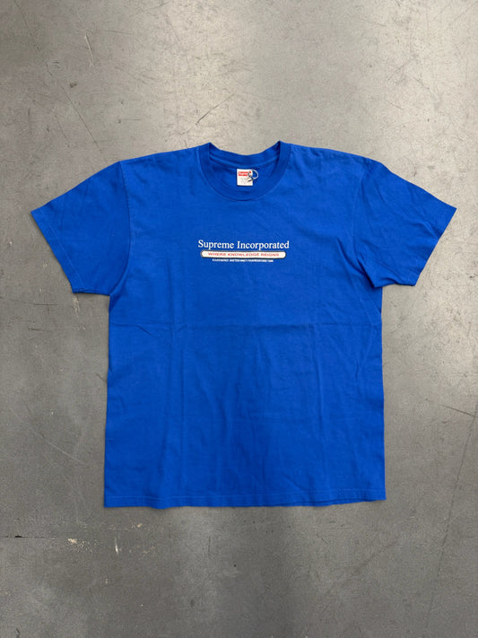 FW19 SUPREME INC. TEE - ROYAL