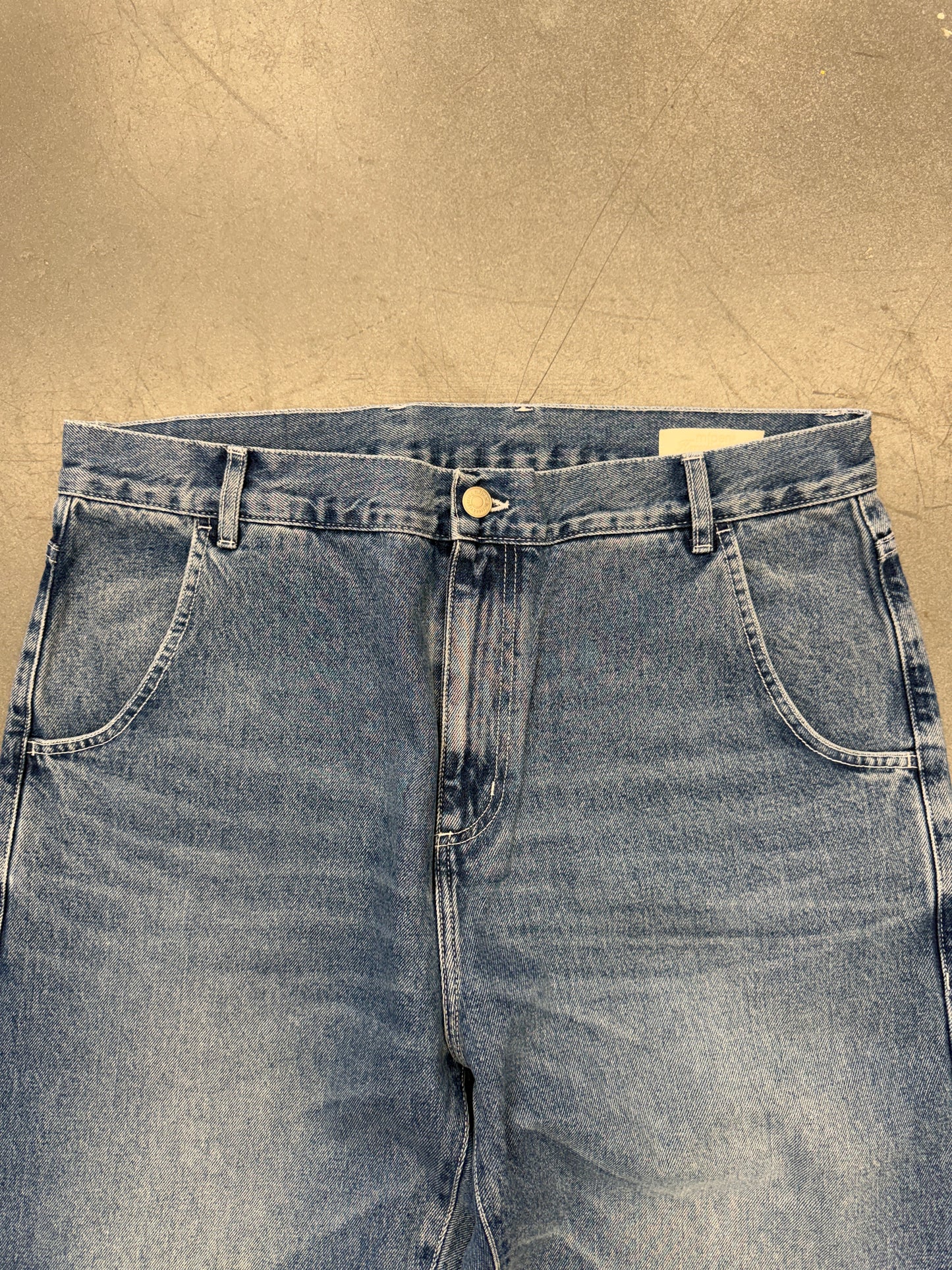 MFPEN REGULAR STRAIGHT JEANS - WASHED BLUE (XL) (NWT)