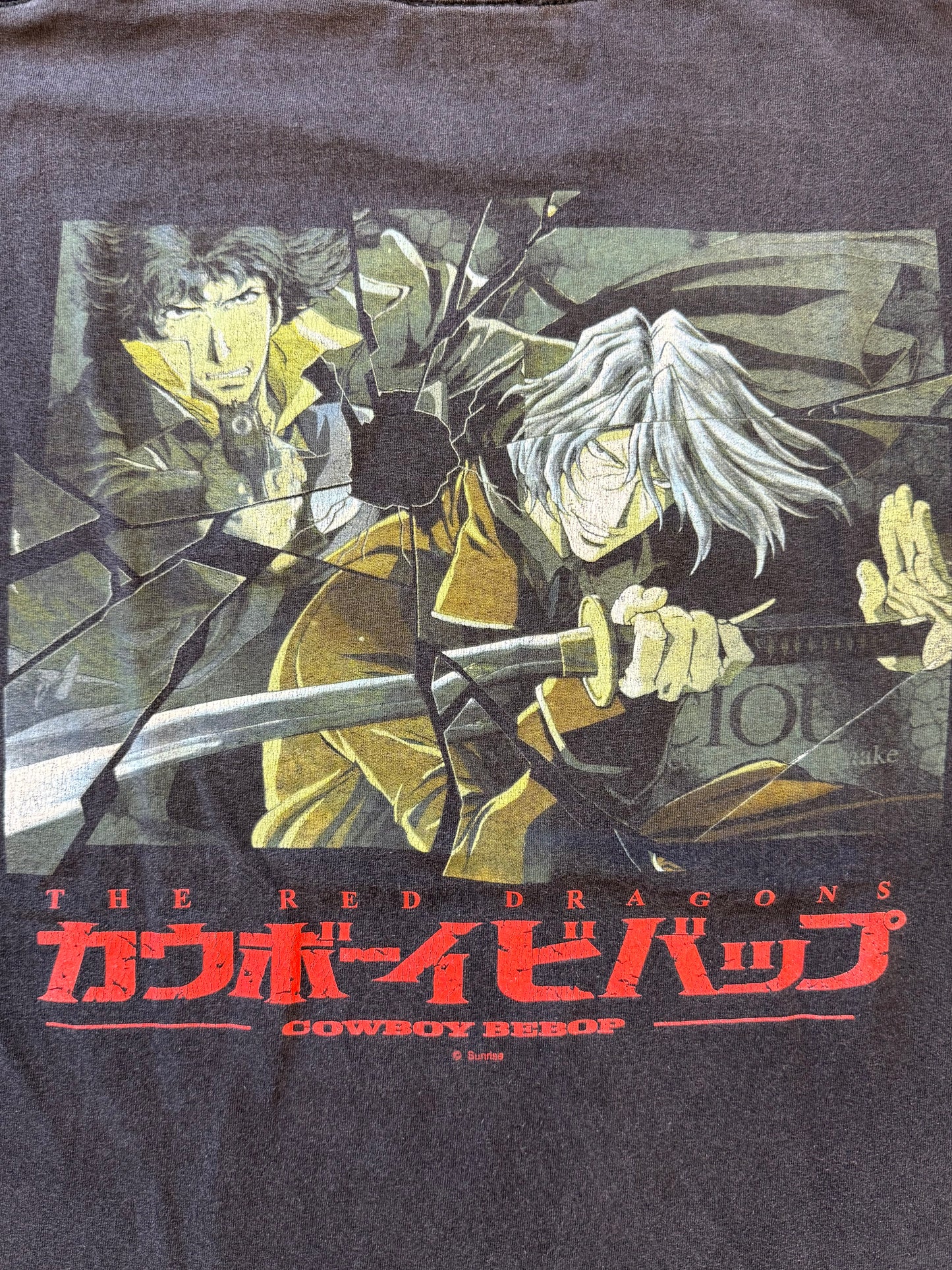 COWBOY BEBOP SPIKE THE RED DRAGONS TEE (ODM TAG)
