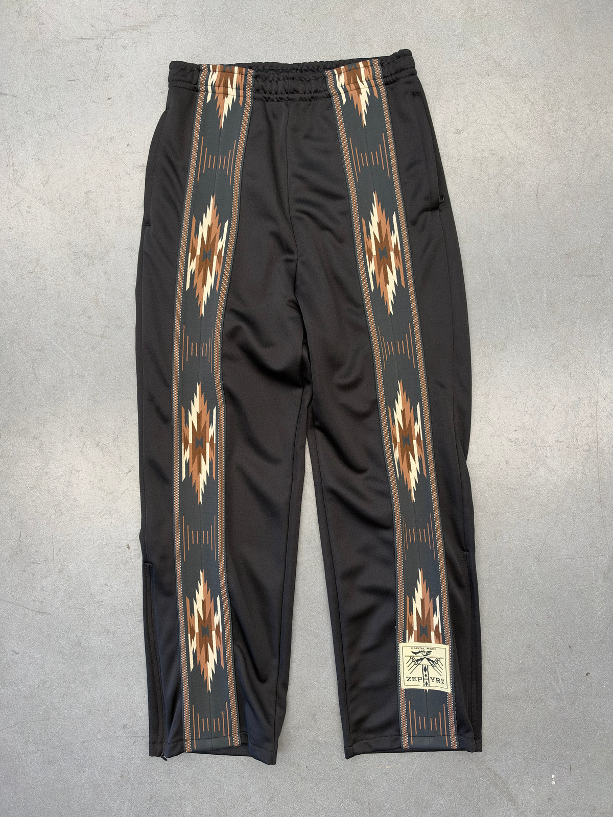KAPITAL KOCHI & ZEPHYR SMOOTH JERSEY TRACK PANT - NEW