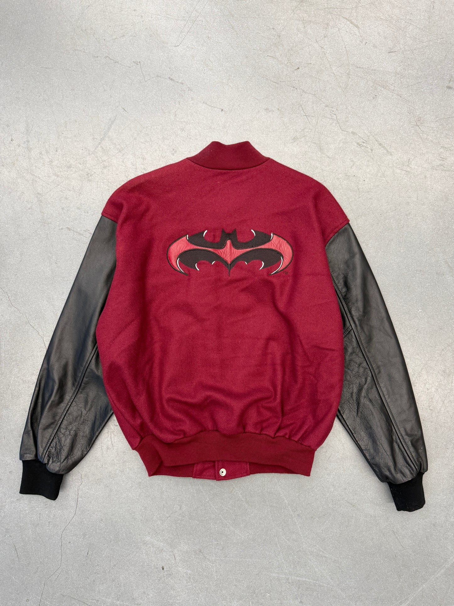 1997 BATMAN AND ROBIN LETTERMAN JACKET (DELICIOUS TAG)