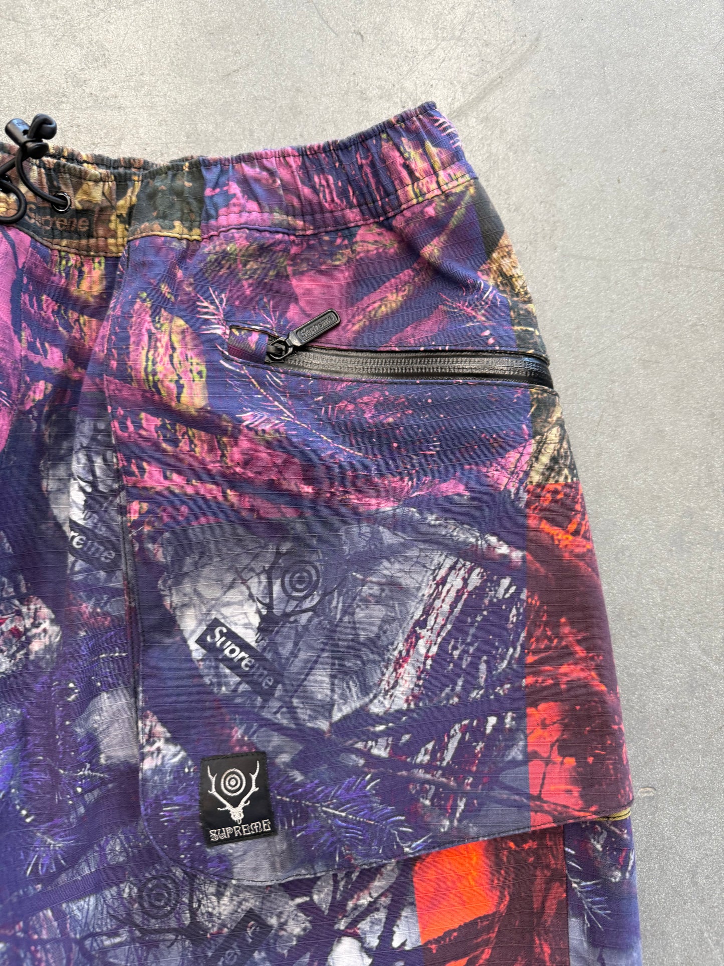SS21 SUPREME SOUTH2 WEST8 RIVER TREK CONVERTABLE PANTS CAMO
