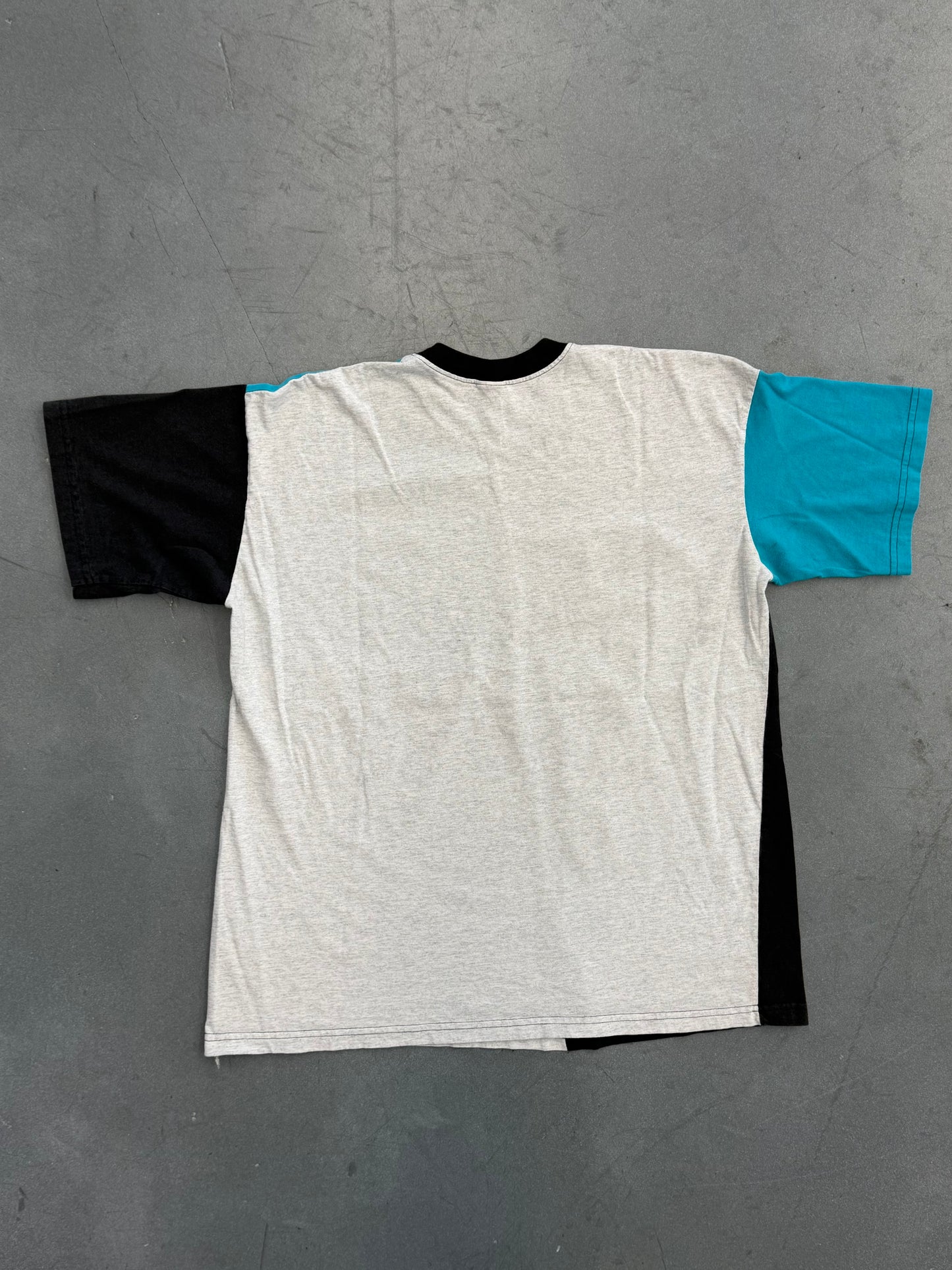 1994 FLORIDA MARLINS BLOCK PATTERN TEE (PULLED TAG)