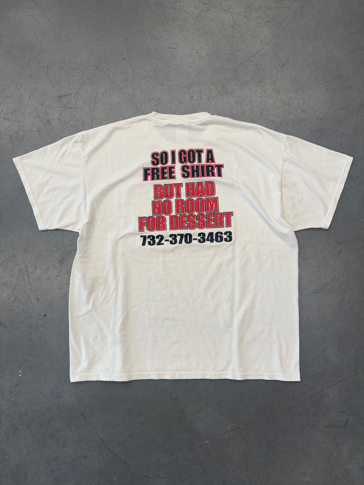 I FINISHED ROB'S AWESOME BURGER AT THE JACKSON DINER TEE (JERZEES TAG)