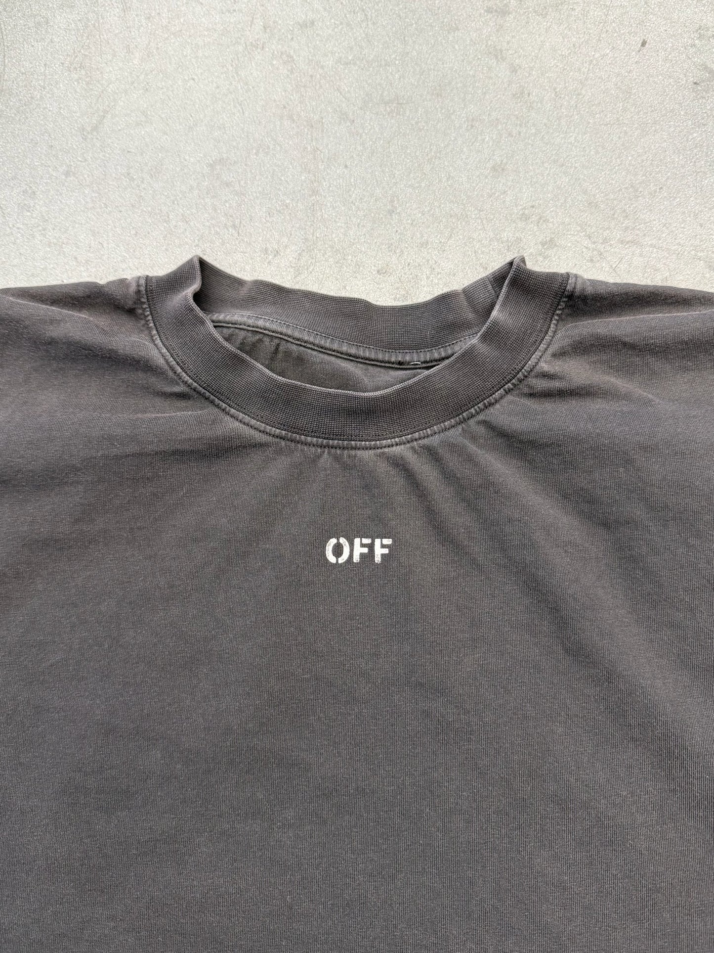 2013 OFF-WHITE ST. MATTHEW OVERSIZED TEE - BLACK