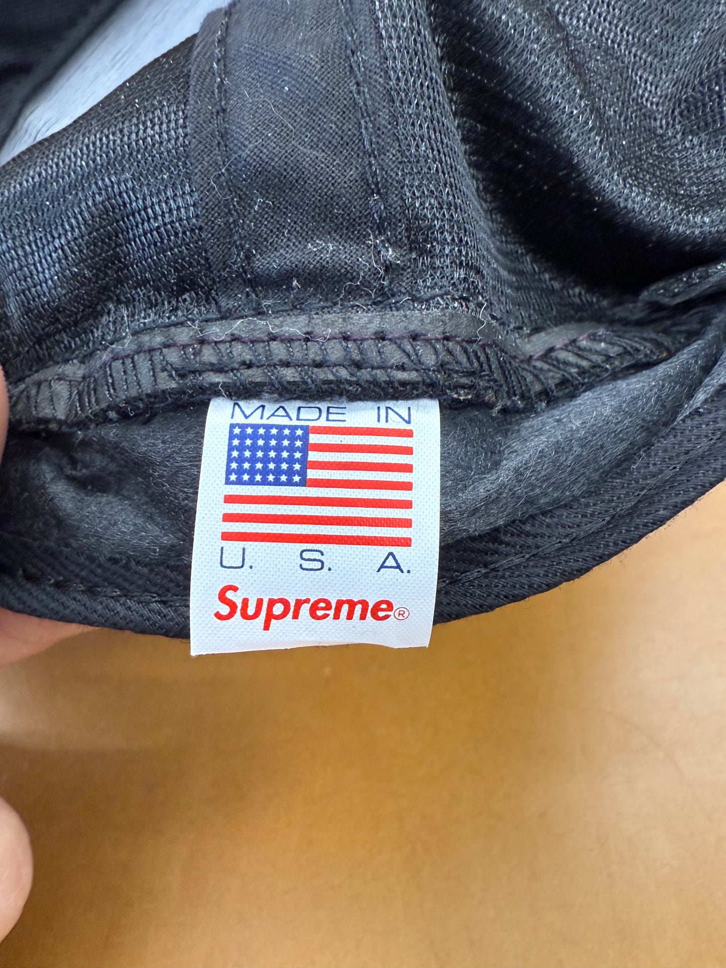 FW12 SUPREME CAIRO 5 PANEL STRAPBACK HAT