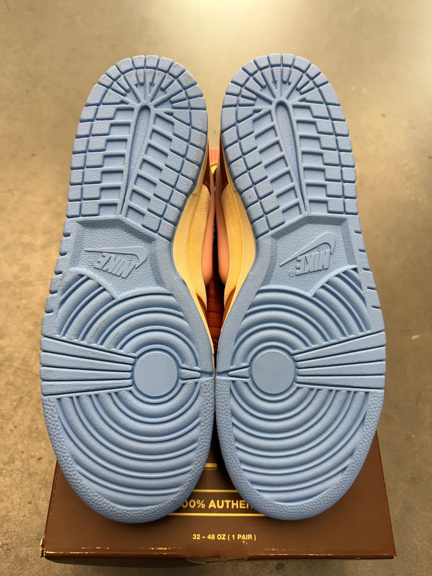 2021 SIZE 11 NIKE DUNK MID SOCIAL STATUS FREE LUNCH CHOCOLATE MILK (NEW WITH BOX)