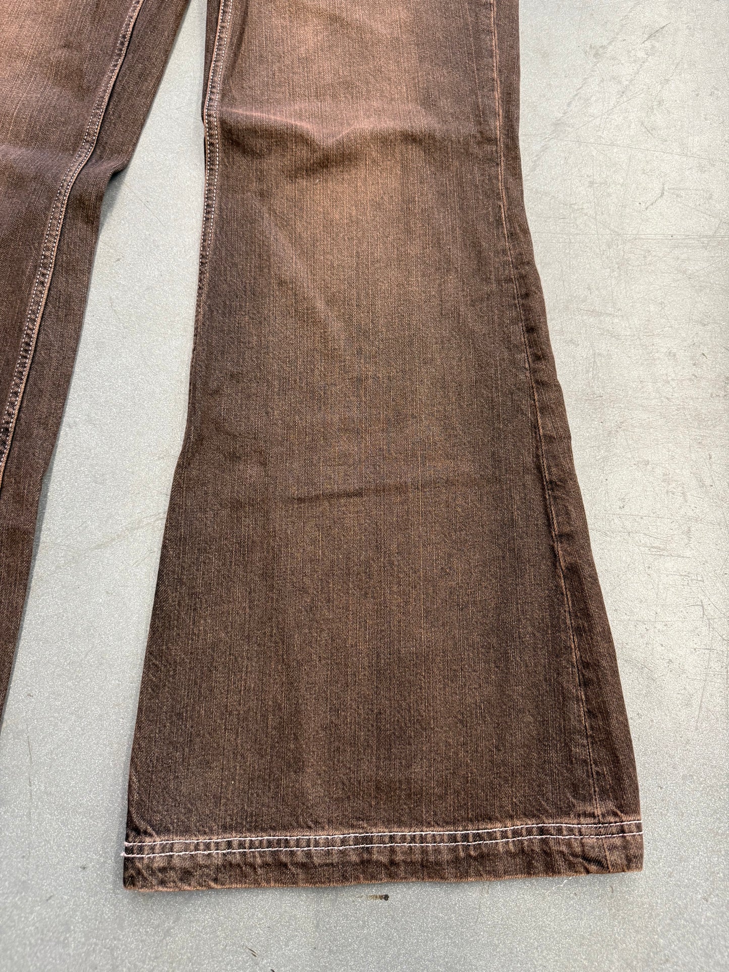 HEAVEN BY MARC JACOBS JACOBS DETACHED WAISTBAND FLARE JEANS