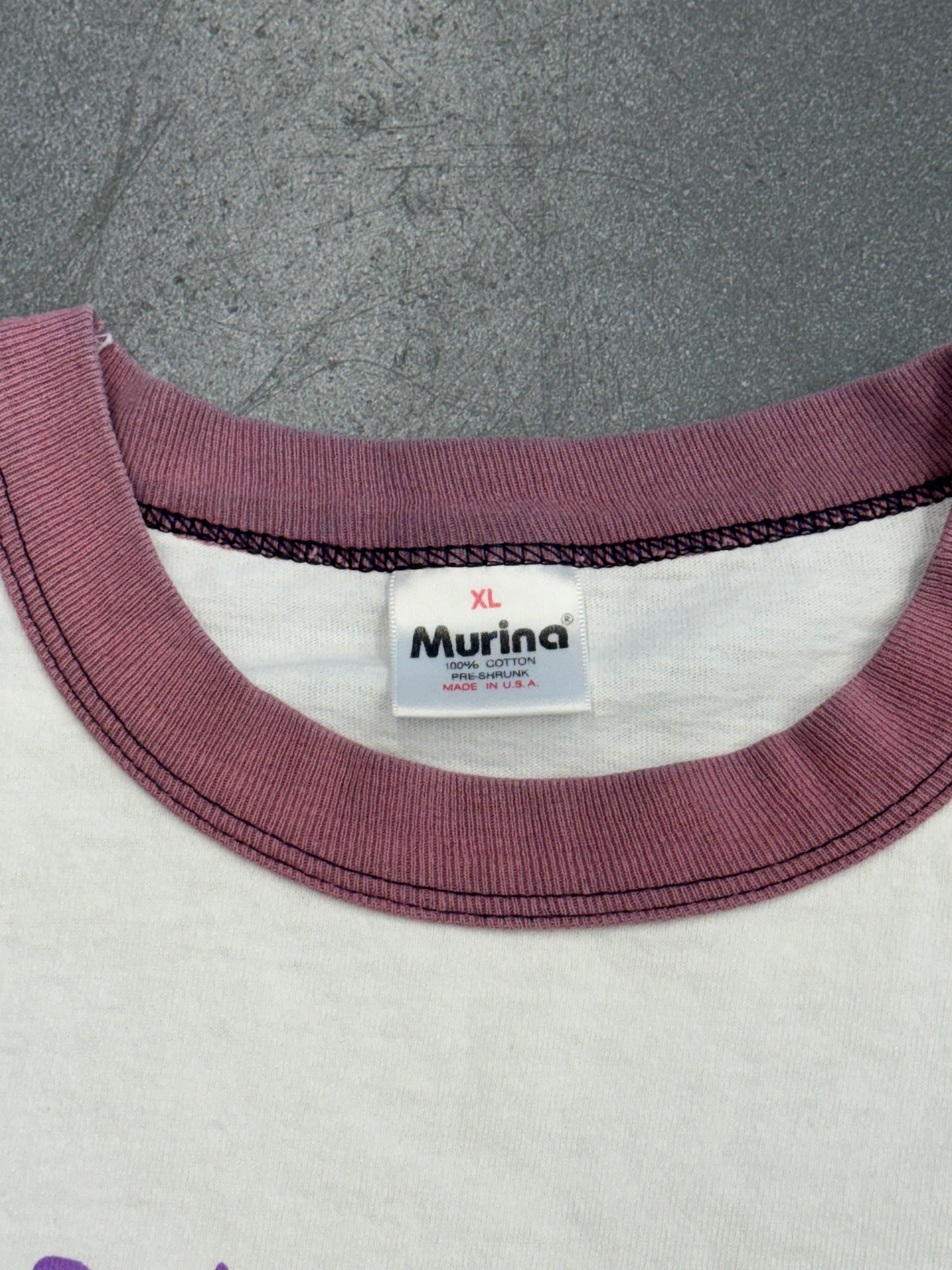 DINOSAUR JR. DOG WITH BAT WINGS RINGER TEE (MURINA TAG)
