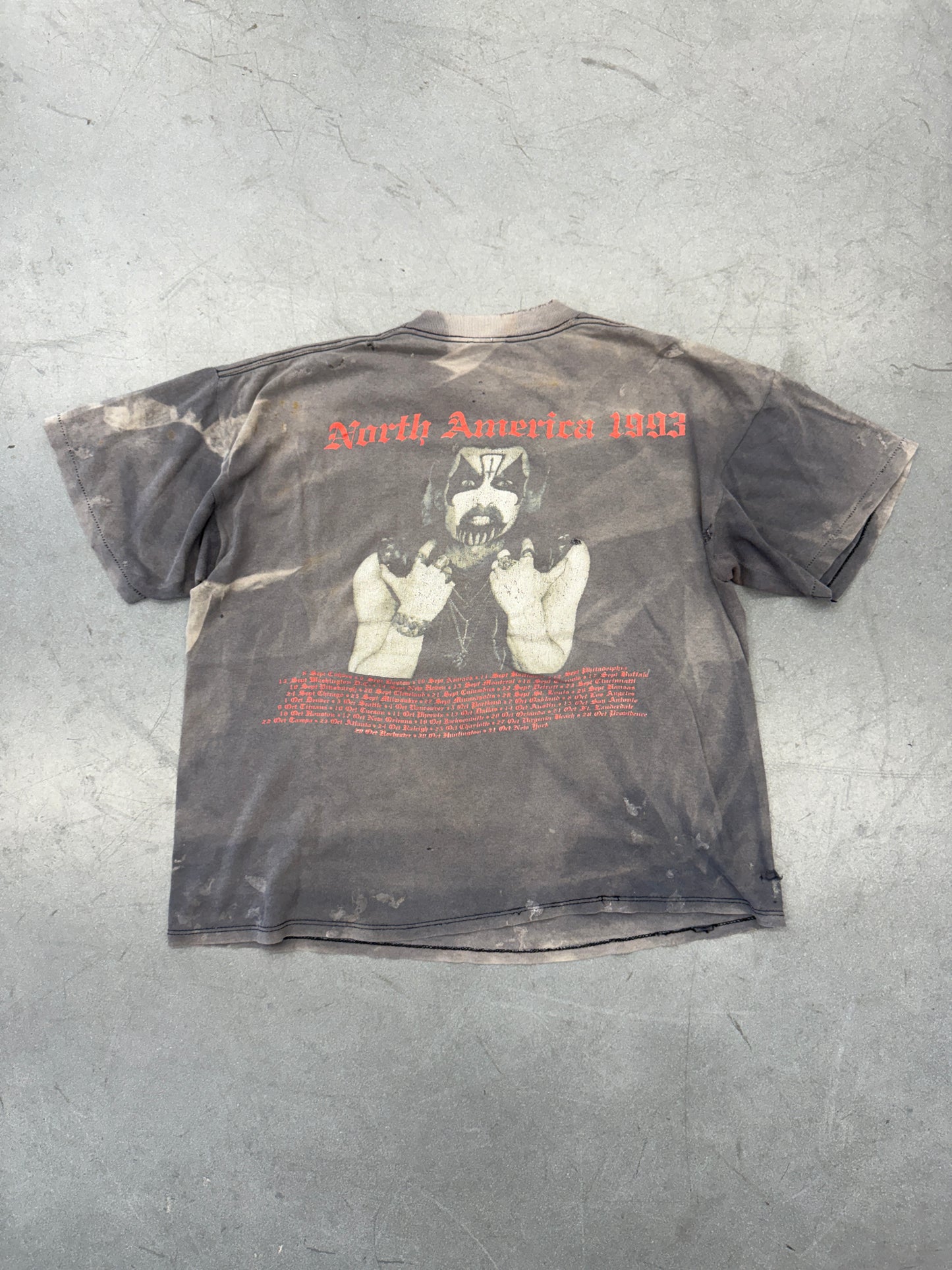 1993 MERCYFUL FATE NORTH AMERICAN TOUR TEE (WINTERLAND TAG)