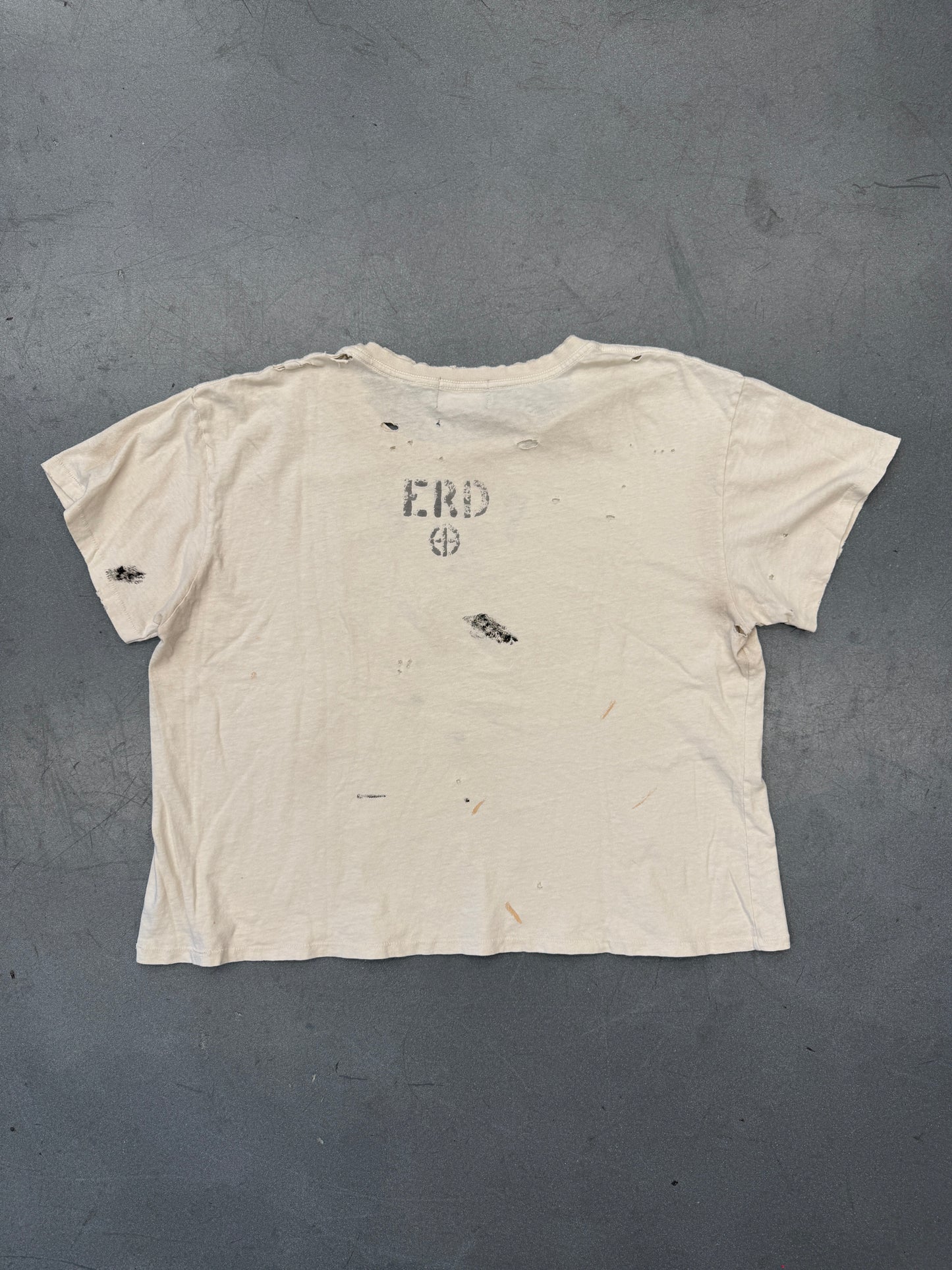 ENFANTS RICHES DEPRIMES TEENAGE SNUFF FILM TEE - WHITE