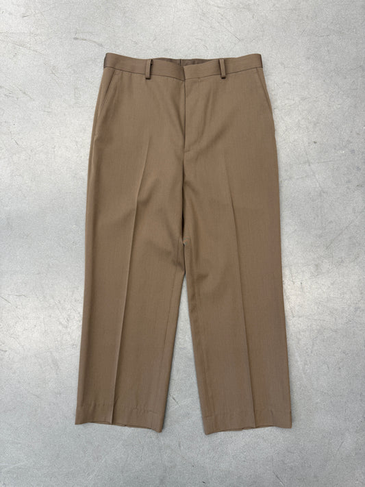 AURALEE LIGHT WOOL MAX GABARDINE SLACKS
