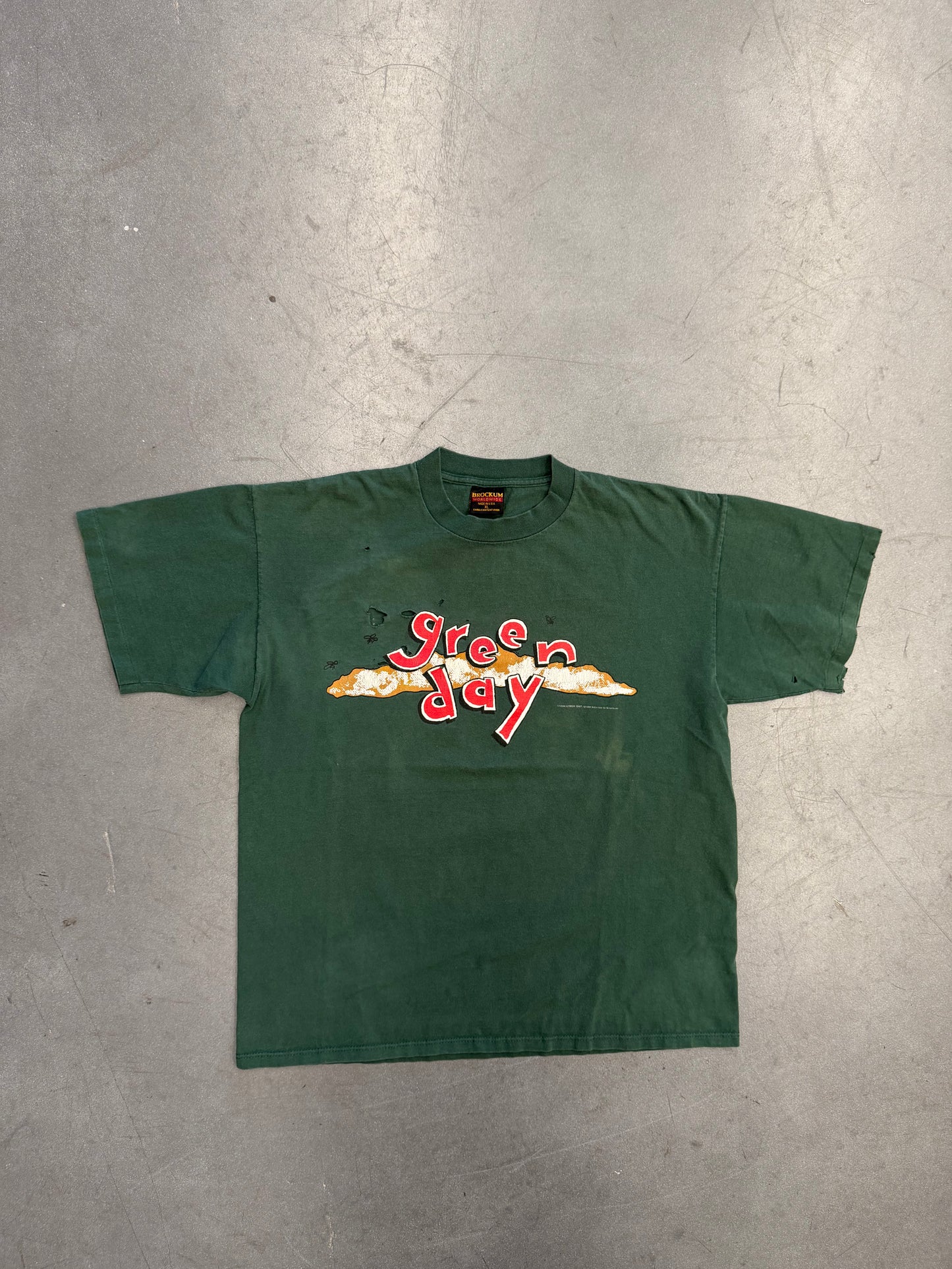 1994 GREEN DAY DOOKIE TOUR TEE (BROCKUM TAG)