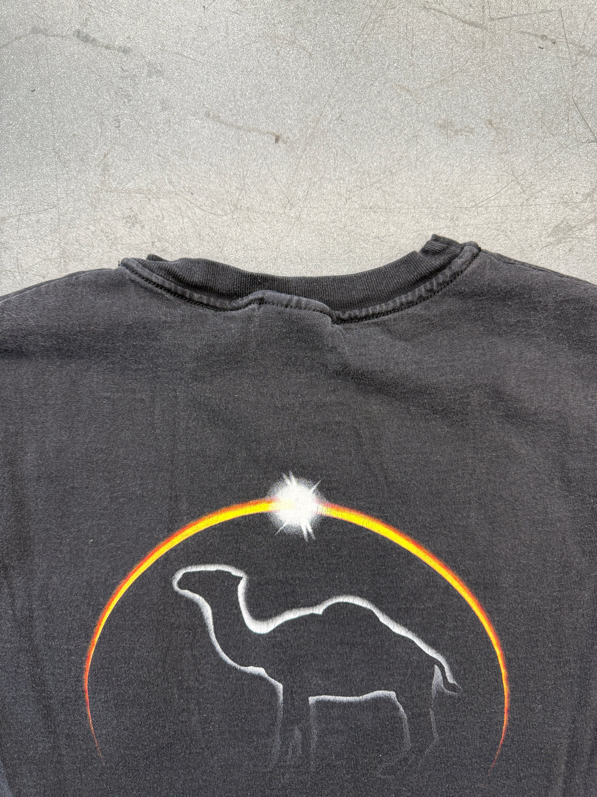 90'S CAMEL ECLIPSE POCKET TEE (HANES HEAVYWEIGHT TEE)