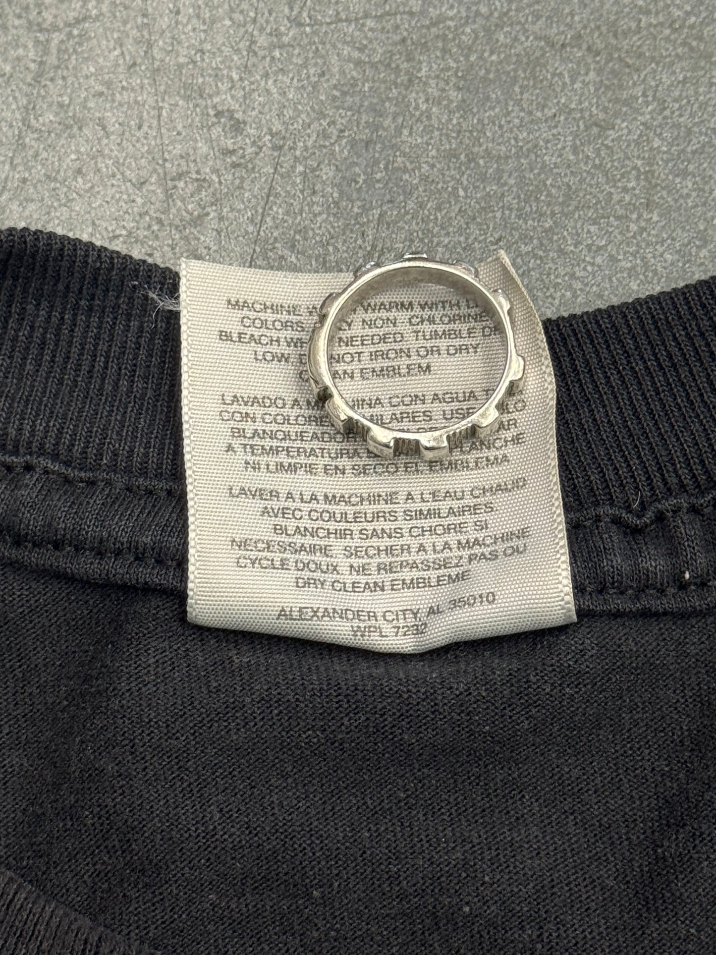 Y2K ALIENWARE EMBROIDERED LOGO TEE (JERZEES TAG)