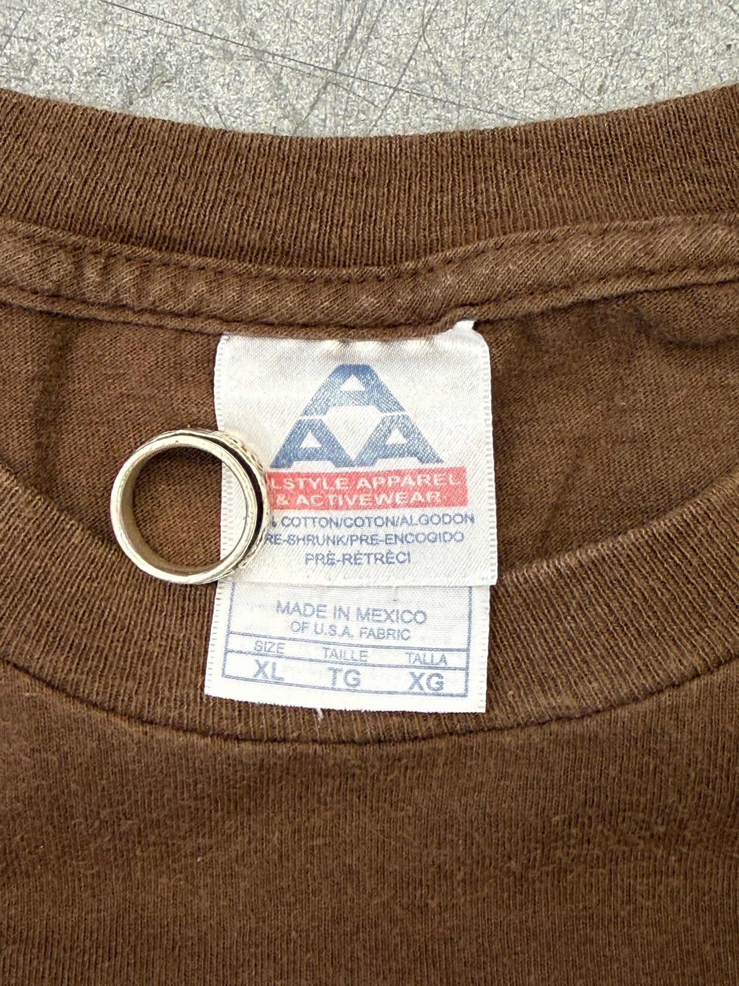 2004 KANYE WEST THE COLLEGE DROP PRE RELEASE PROMO TEE (TRIPLE A TAG)