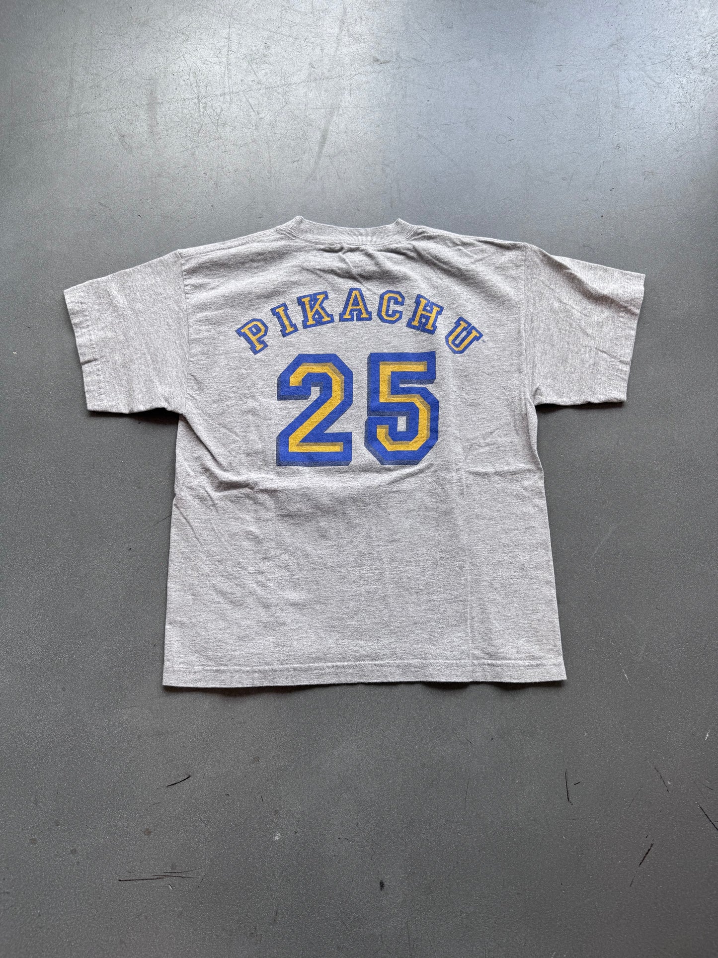 1999 POKEMON PIKACHU 25 GOTTA CATCH 'EM ALL! TEE (POKEMON TAG)
