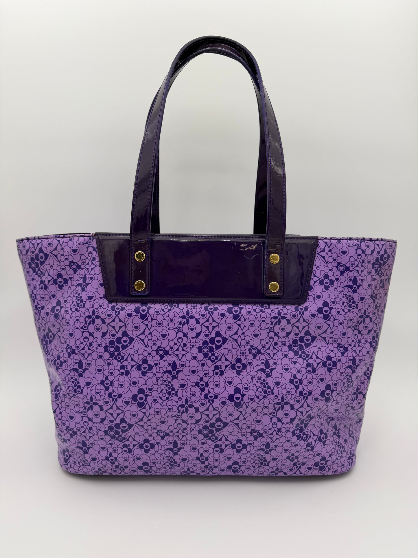 2010 LOUIS VUITTON X TAKASHI MURAKAMI COSMIC BLOSSOM PM TOTE BAG