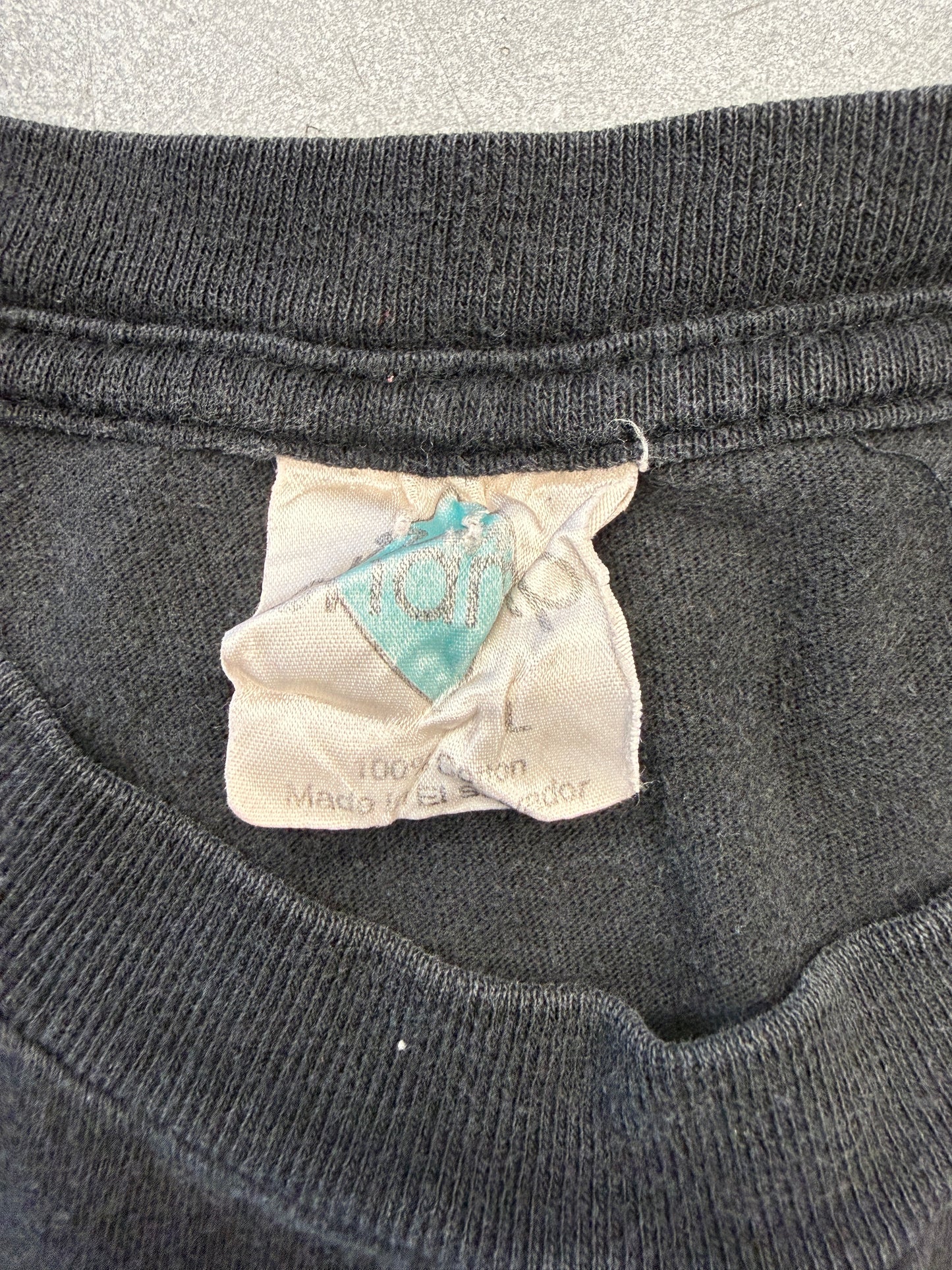 1995 NFLP MIAMI DOLPHINS SHADOW FOOTBALL TEE (TOUR CHAMP TAG)