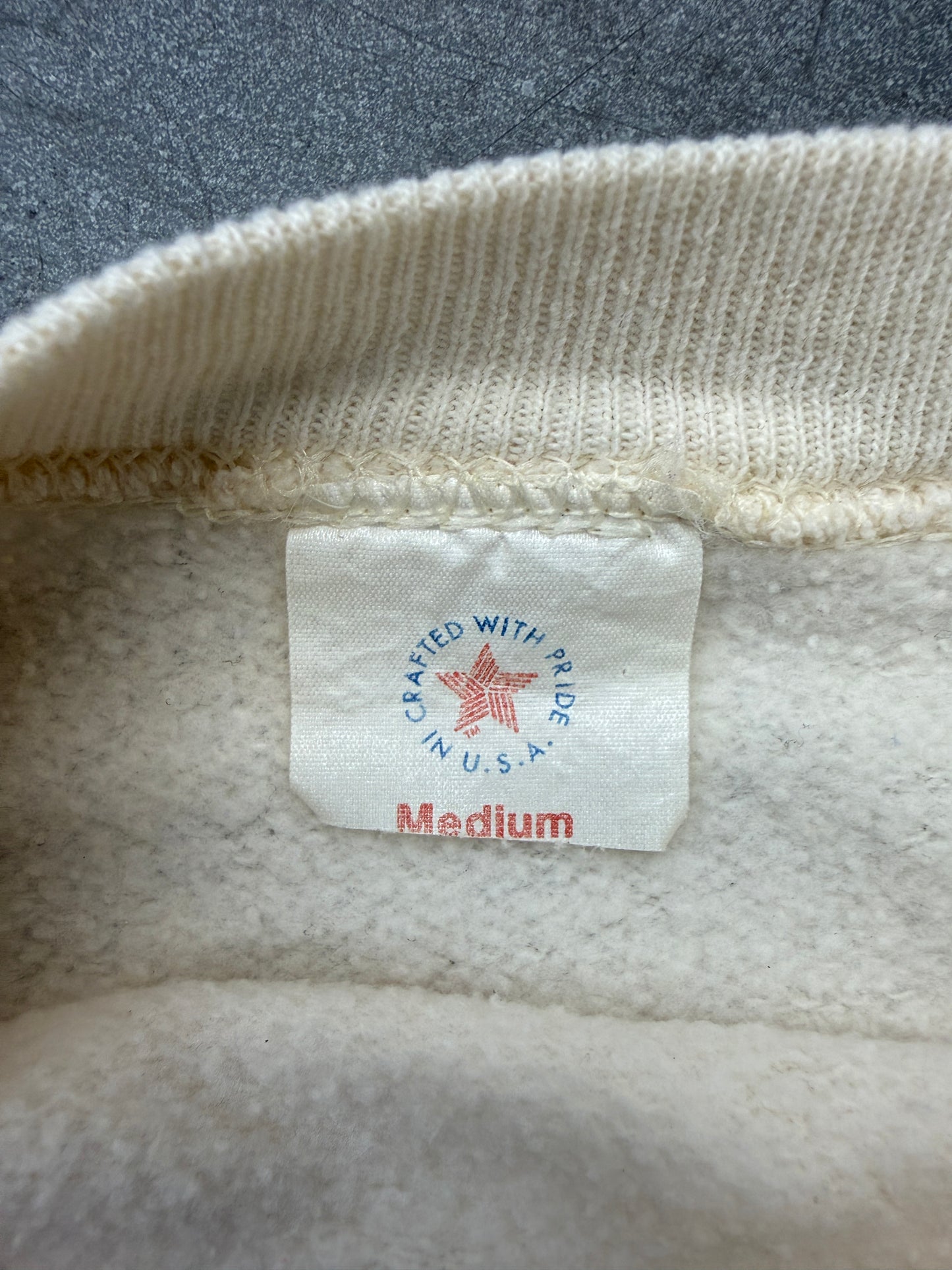 80S HARLEY-DAVIDSON SKULL WITH WINGS CREWNECK SWEATER (USA TAG)