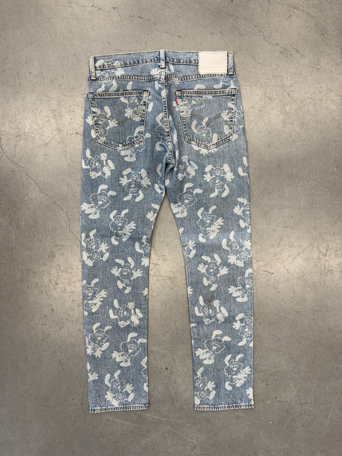 LEVIS VERDY AOP JEANS (31/32) (SILVER BACK TAB)