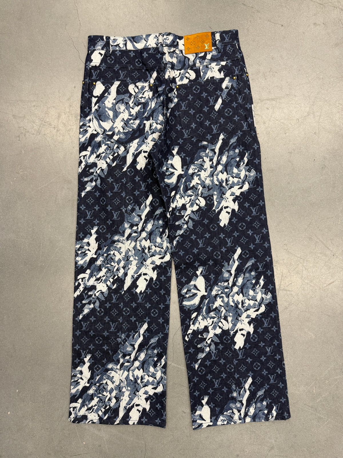 SS21 LOUIS VUITTON MONOGRAM PATCHWORK DENIM