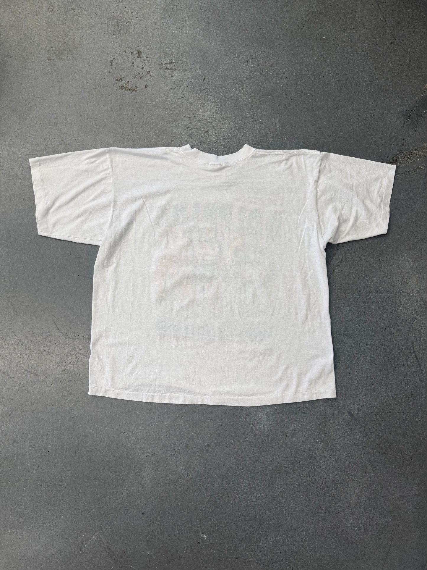 90S MIAMI DOLPHINS "..A NEW ERA HAS ARRIVED.." TEE (R.S. T'S TAG)