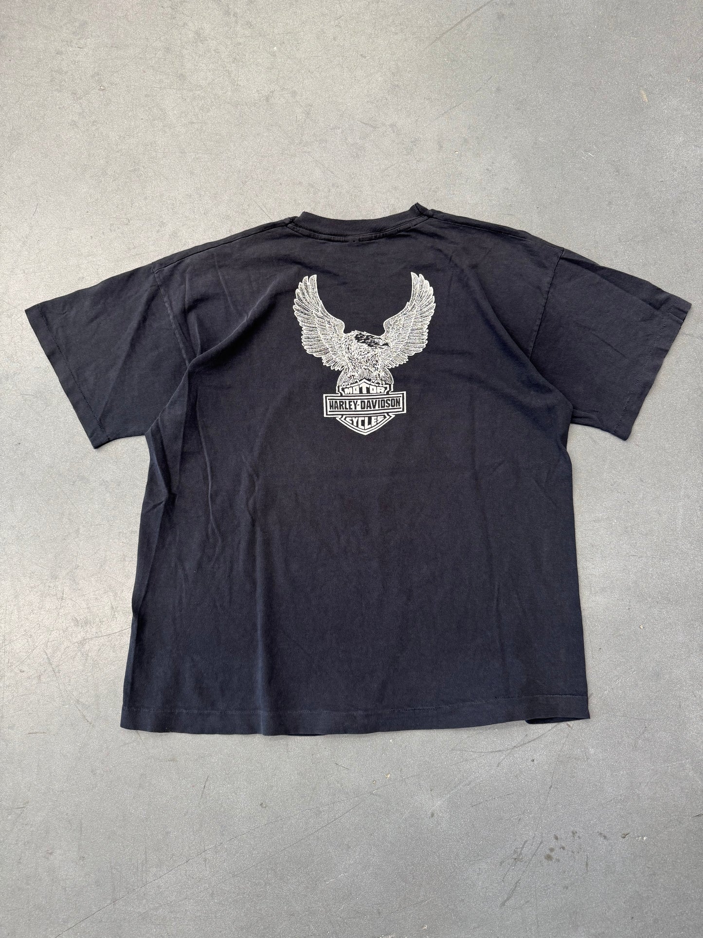 80S HARLEY-DAVIDSON SAUDI ARABIA TEE (SCREEN STARS TAG)