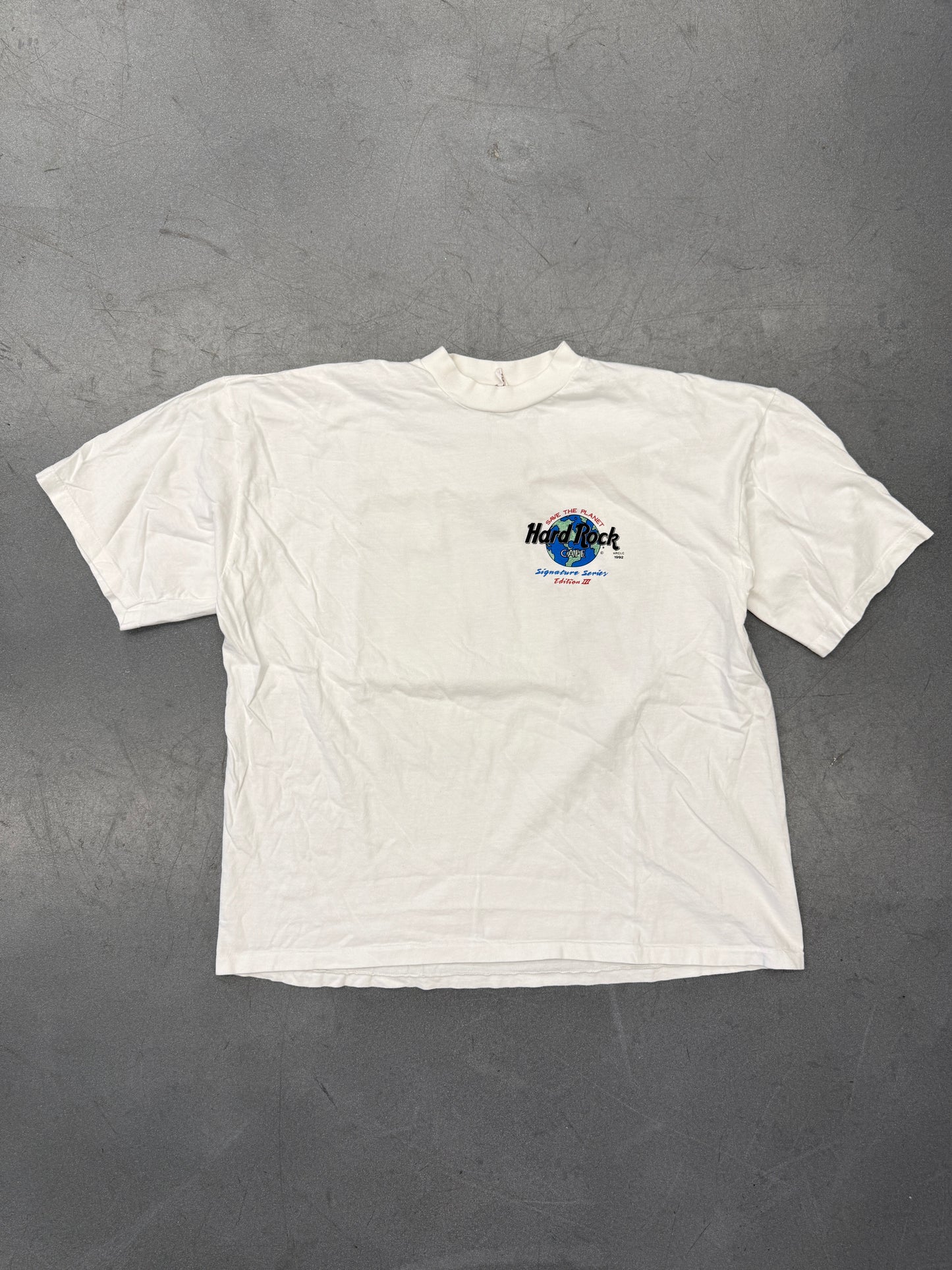 1992 HARD ROCK CAFE SIGNATURE SERIES STEVIE NICKS TEE (HARD ROCK CAFE TAG)