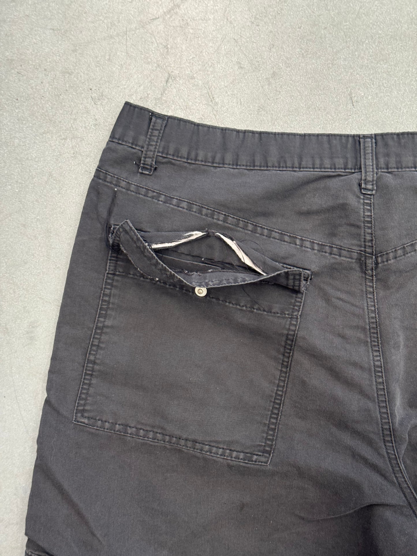 VINTAGE LEVI'S SILVERTAB LIGHTWEIGHT MESH CARGO POCKET CHINO PANTS