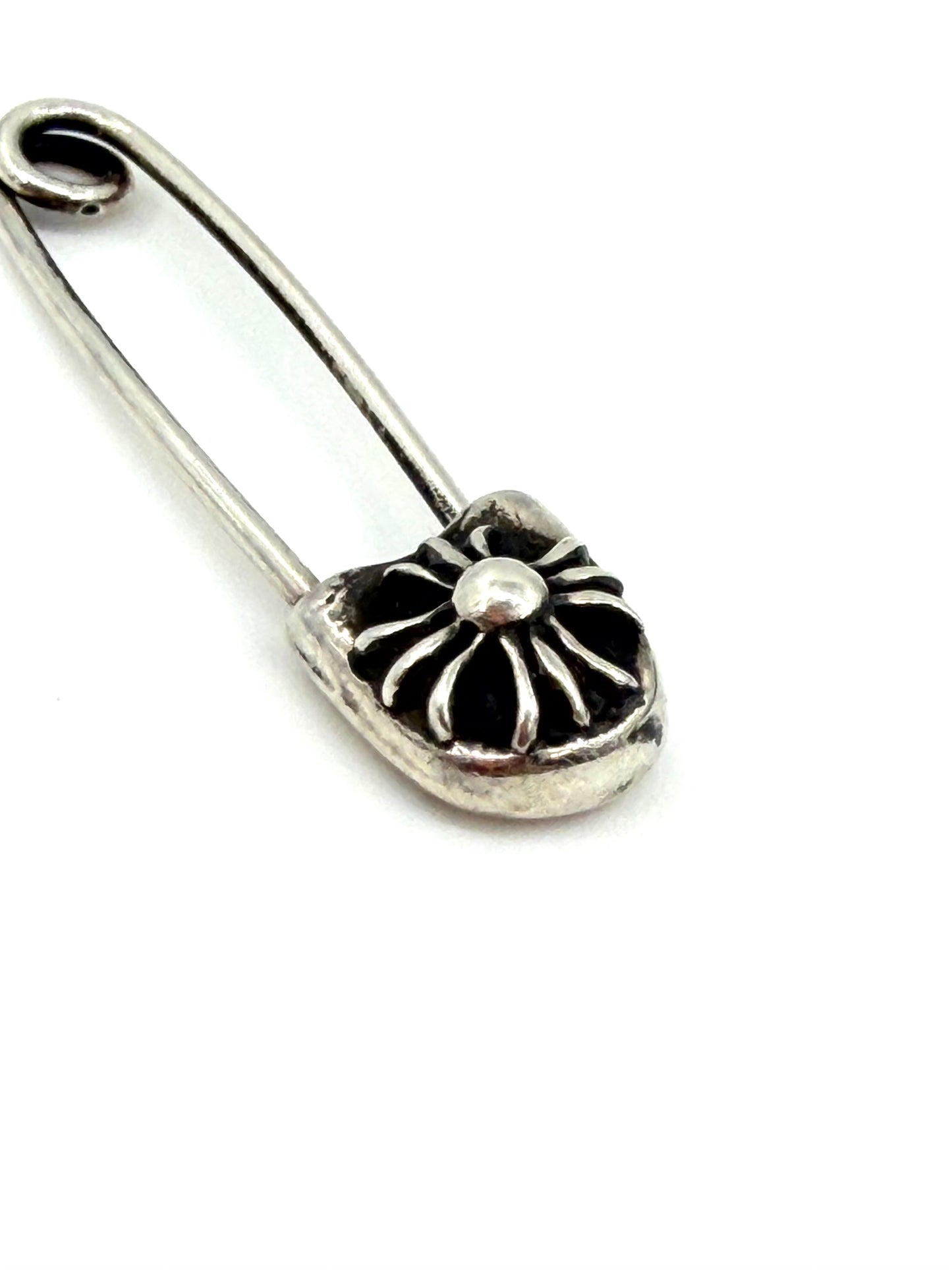CHROME HEARTS CH PLUS SILVER SAFETY PIN #2