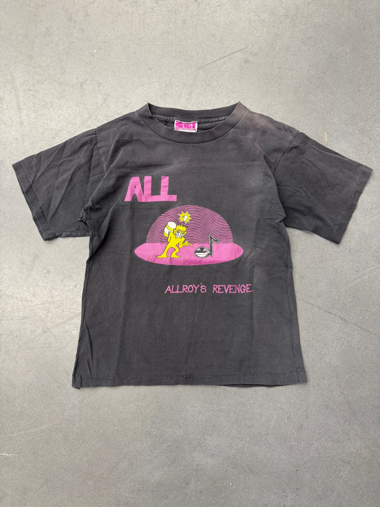 90S ALLROY'S REVENGE BAND TEE (SST MERCHANDISING TAG)