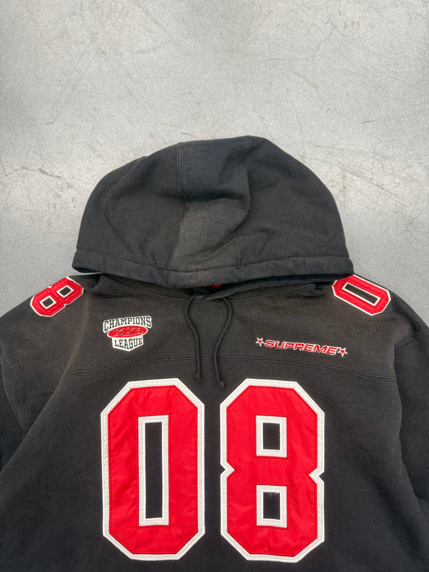 SS26 SUPREME JERSEY HOODED SWEATSHIRT
