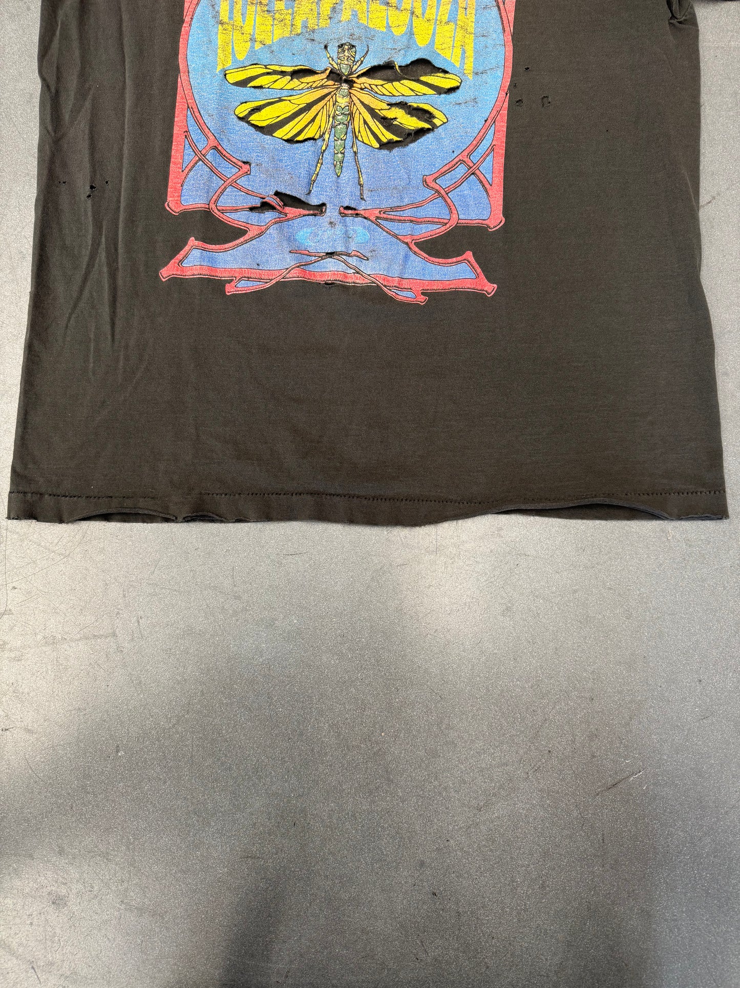 1992 LOLLAPALOOZA FESTIVAL DRAGON FLY TEE (GIANT TAG)