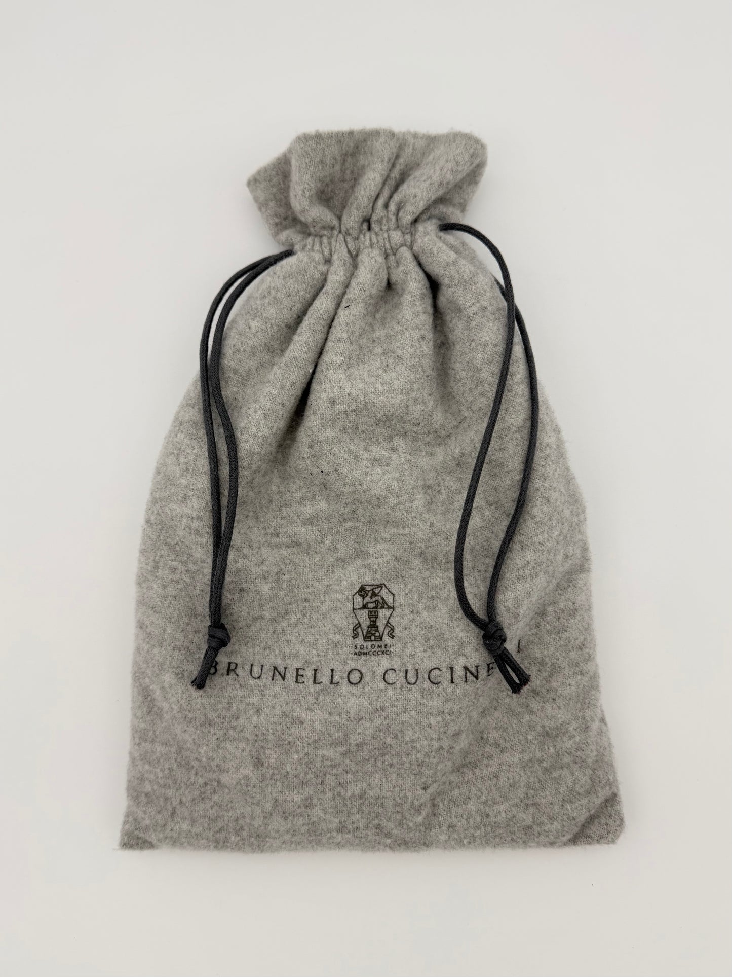 BRUNELLO CUCINELLI 1/2 IN LEATHER BELT