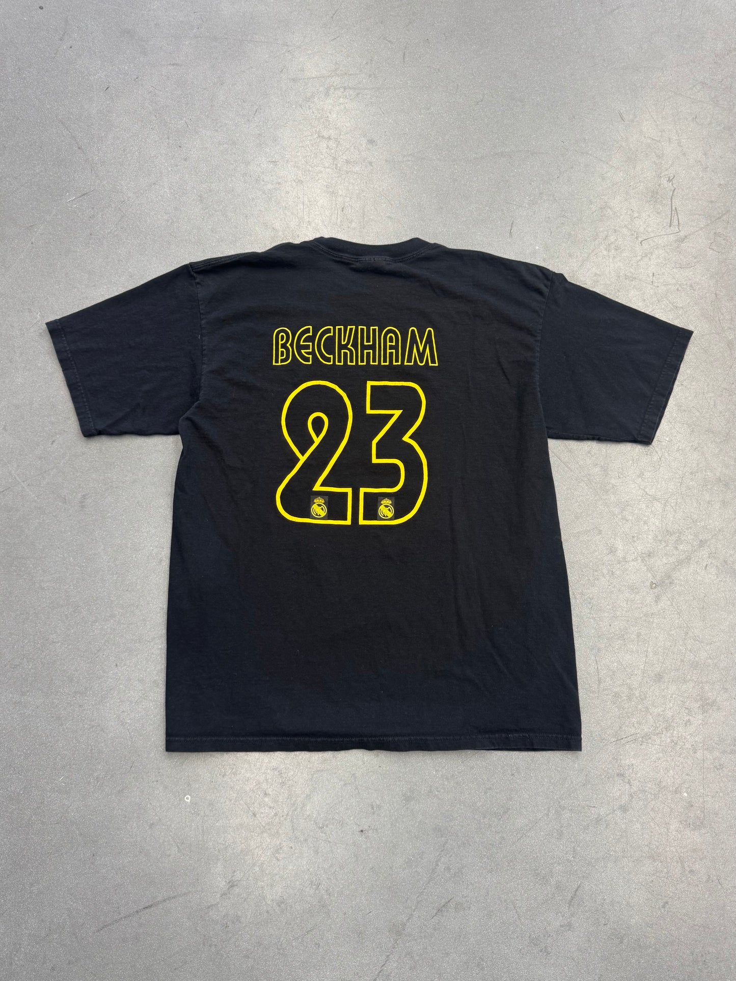 Y2K DAVID BECKHAM REAL MADRID TEE (YAZBEK TAG)