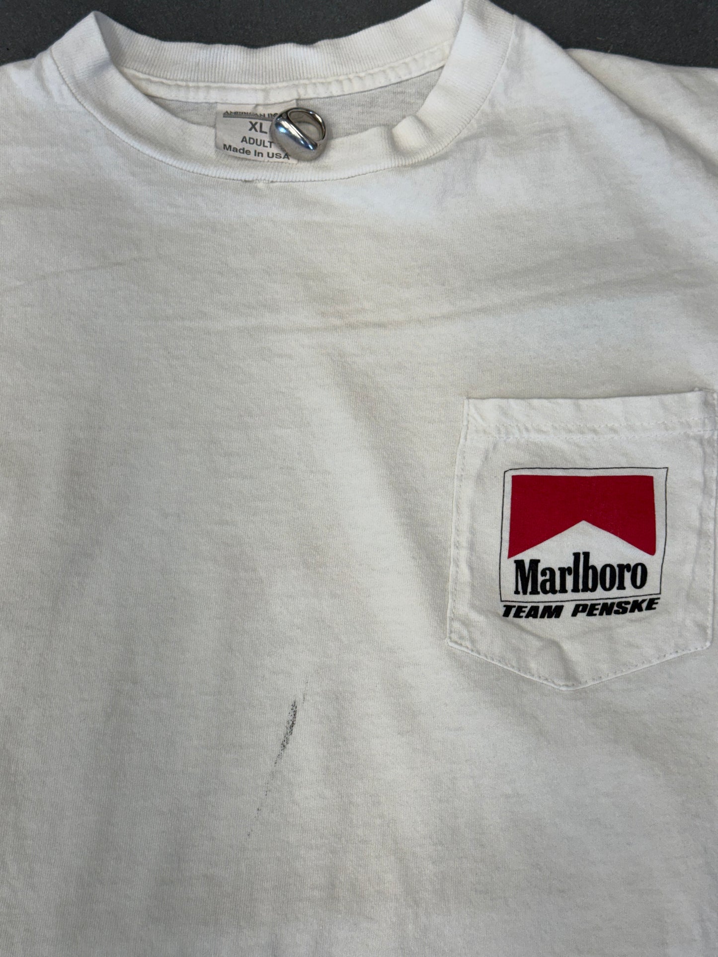 1995 MARLBORO TEAM PENSKE LOUDON POCKET TEE (AMERICAN BORN TAG)