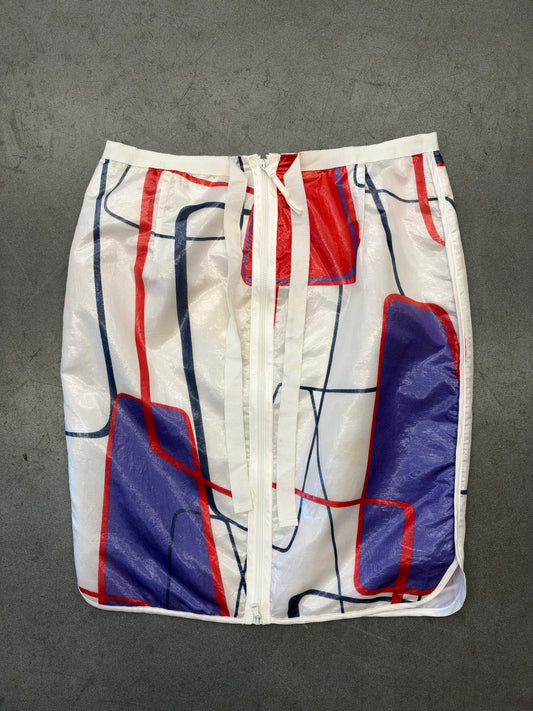 Y2K DOLCE & GABANNA GEOMETRIC SKIRT