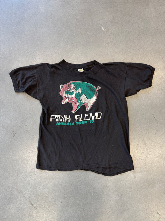 1977 PINK FLOYD ANIMALS TOUR PIG TEE (DRUMMER TAG)