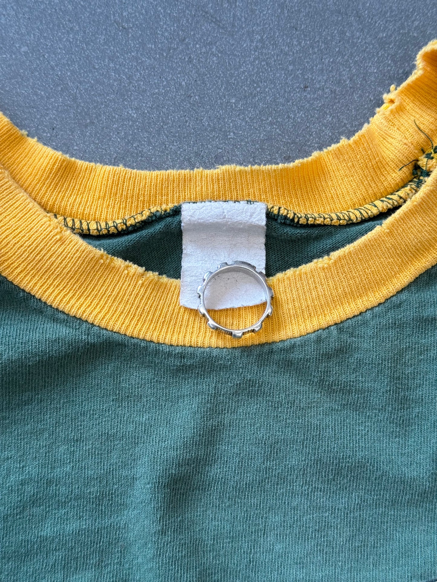 Y2K CHAD LITTLE JOHN DEERE "NOTHING RUNS LIKE A DEERE" DISTRESSED TEE (FADED TAG)