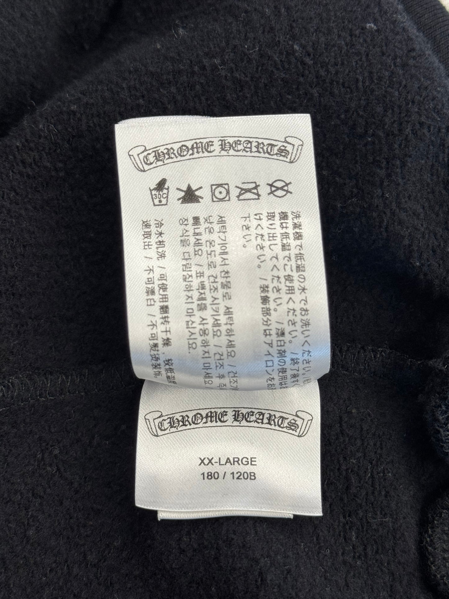 CHROME HEARTS MATTY BOY CHOMPER HORSESHOE PULLOVER HOODIE