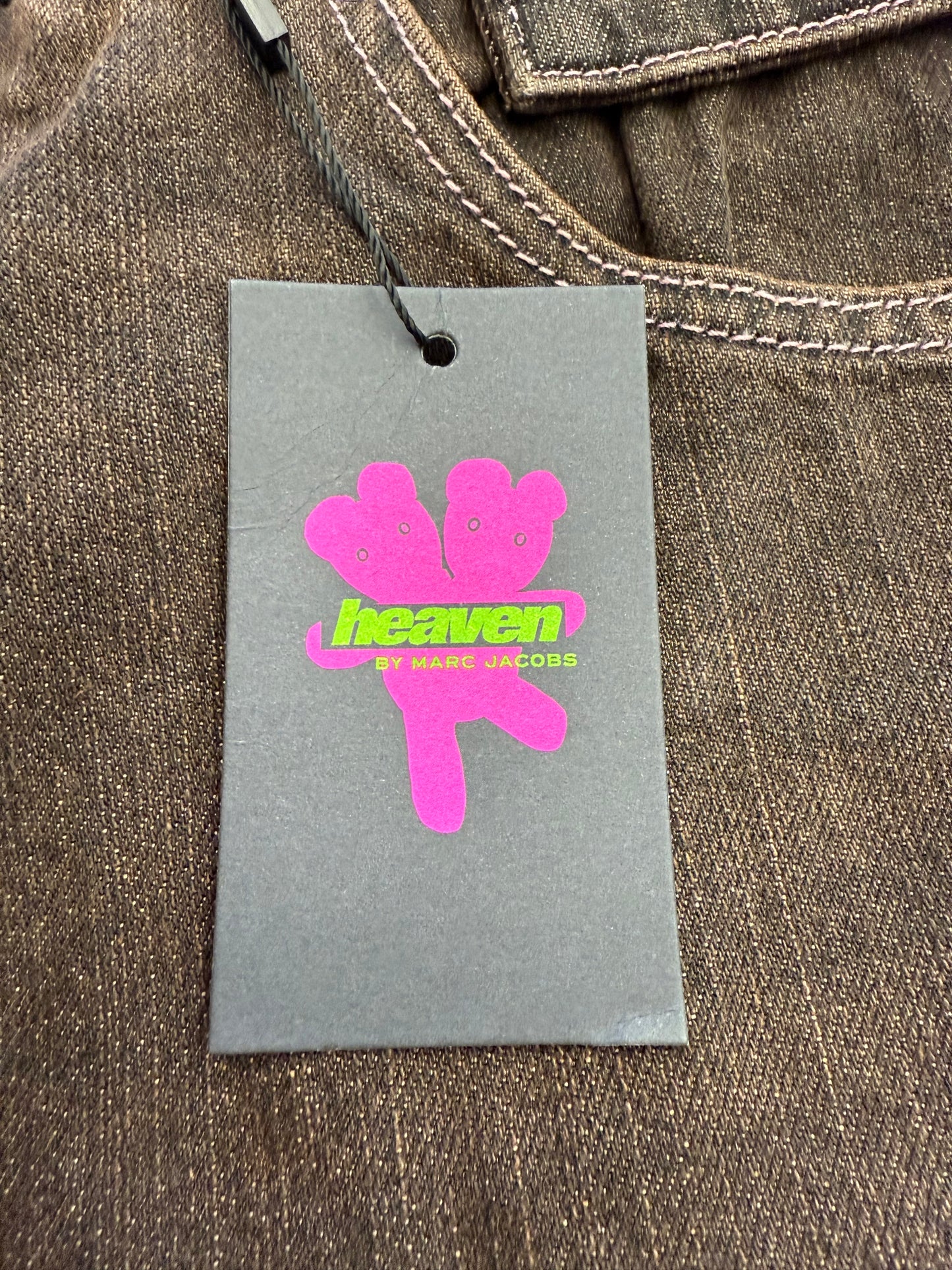 HEAVEN BY MARC JACOBS JACOBS DETACHED WAISTBAND FLARE JEANS